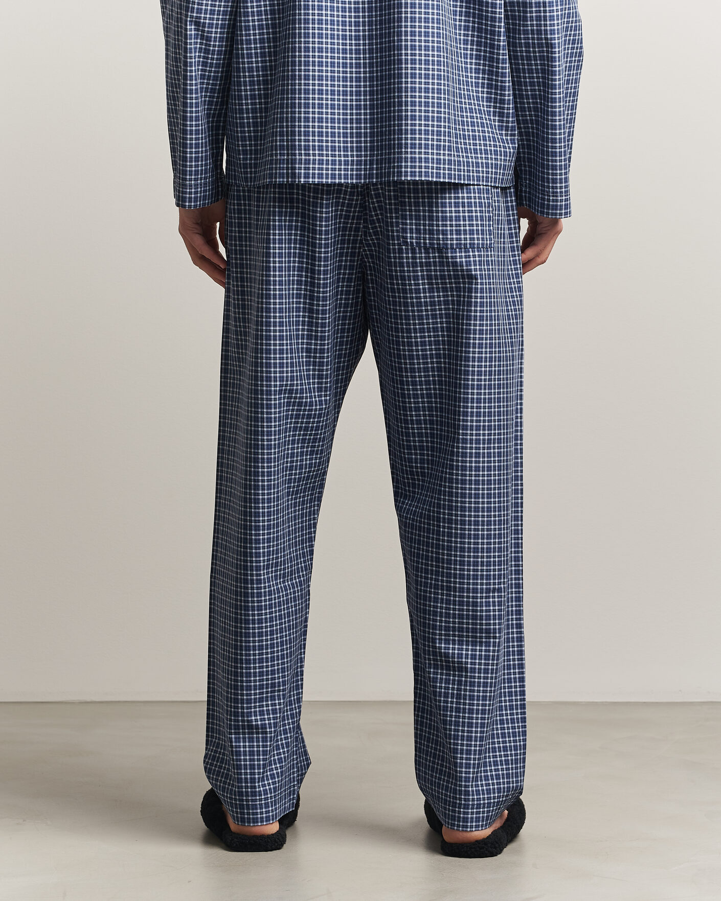 Herr | Pyjamas & Morgonrockar | Tekla | Fine Twill Pyjama Shirt Lanegan Checks