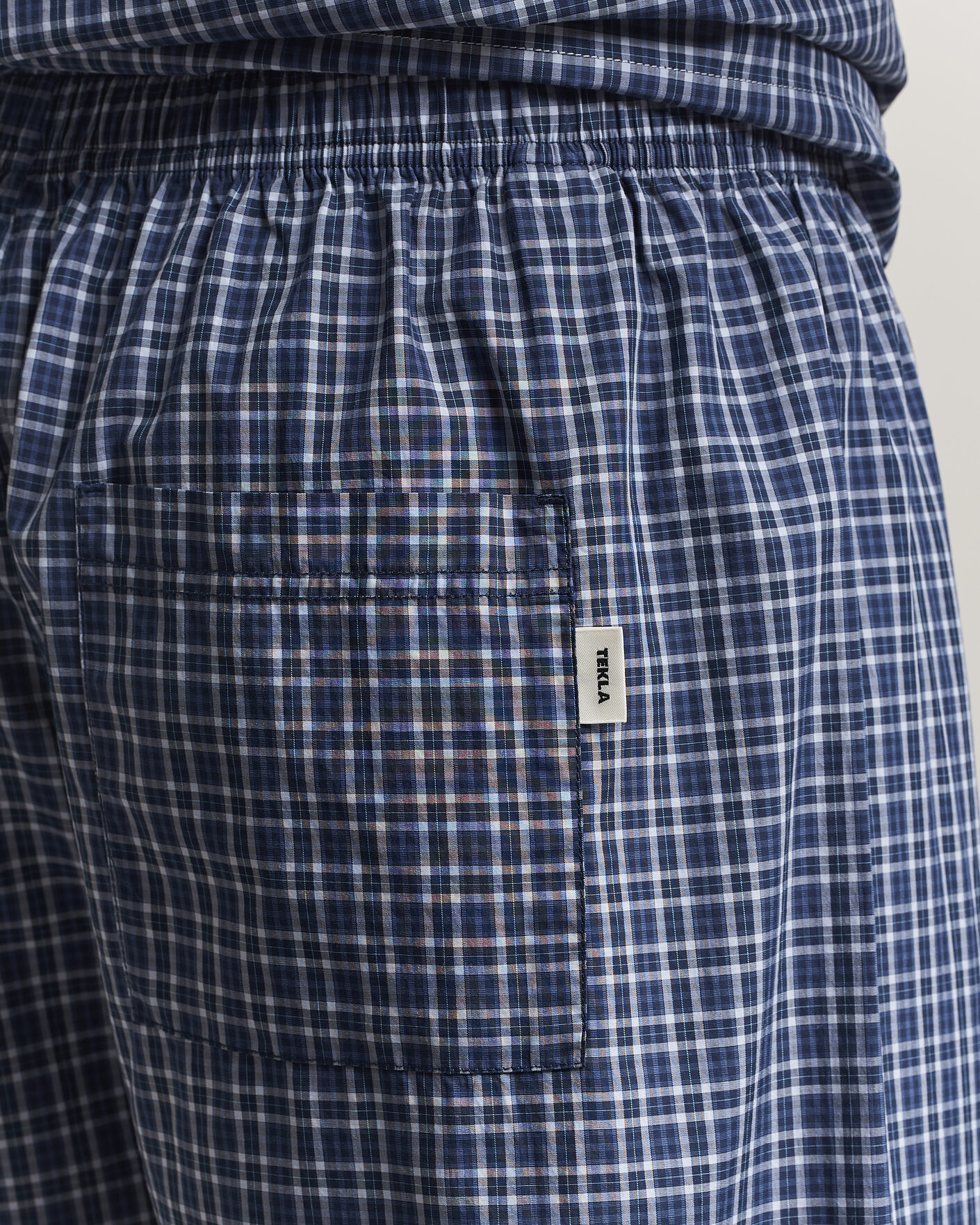 Herr | Pyjamas & Morgonrockar | Tekla | Fine Twill Pyjama Shirt Lanegan Checks