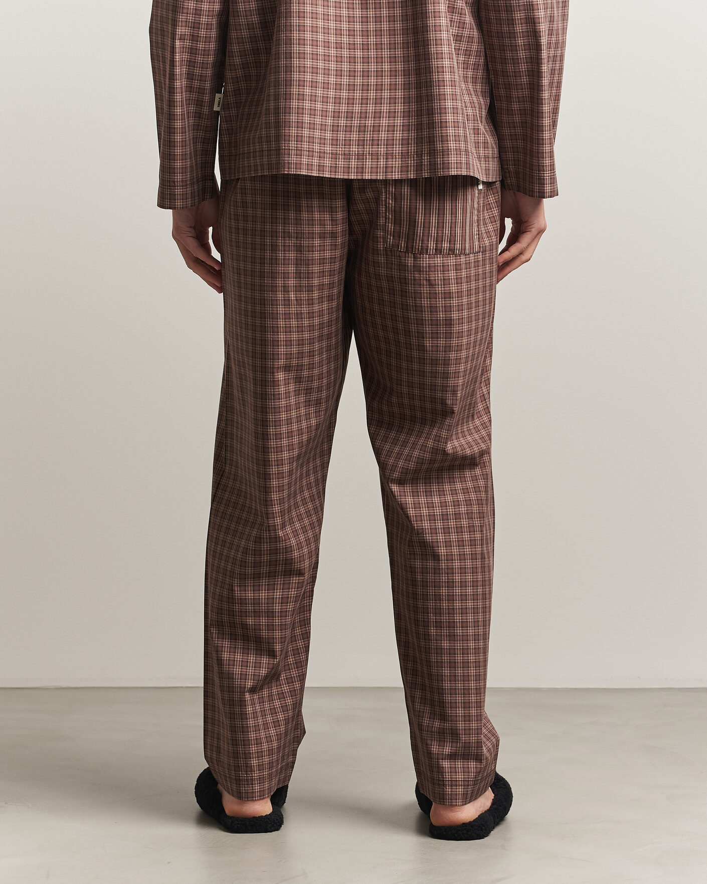 Herr | Pyjamas & Morgonrockar | Tekla | Fine Twill Pyjama Pants Serra Checks