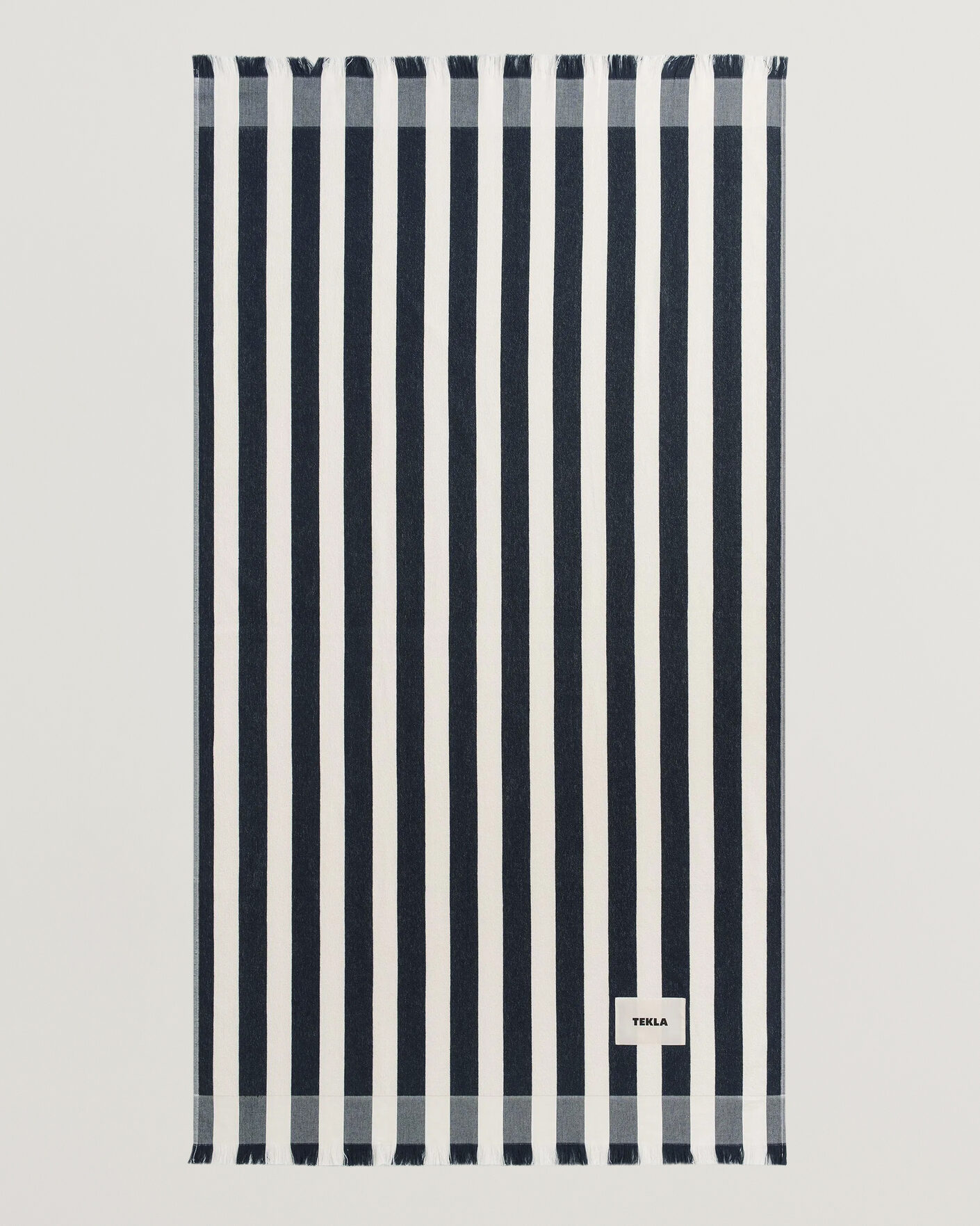 Herr | Textilier | Tekla | Organic Terry Beach Towel Cala Stripes