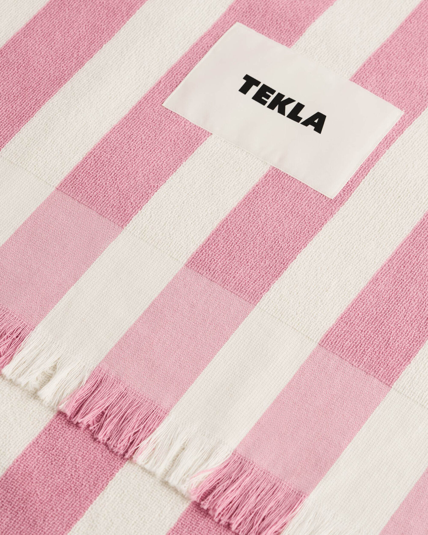 Herr | Textilier | Tekla | Organic Terry Beach Towel Palma Stripes