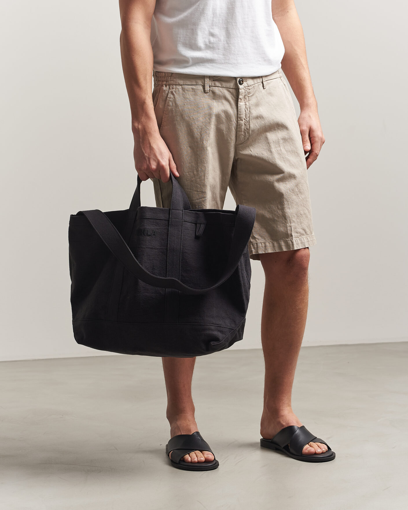 Herr | Väskor | Tekla | Beach Bag Black Sand