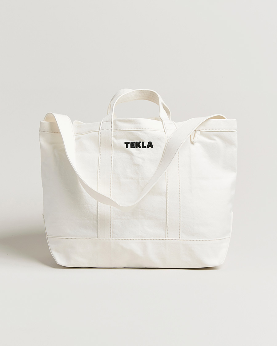 Herr | Väskor | Tekla | Beach Bag Ivory
