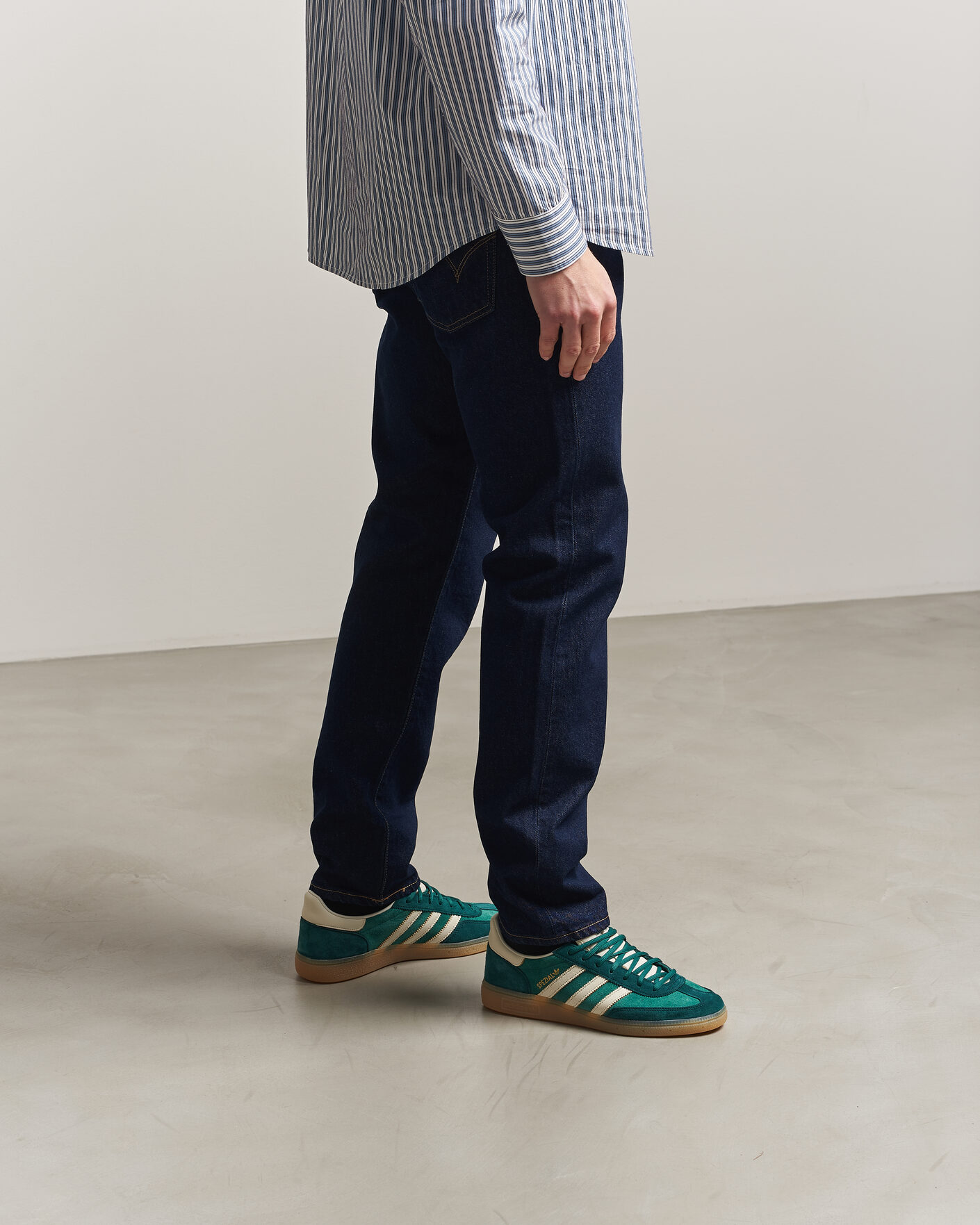 Herr | adidas Originals Handball Spezial Sneaker Green/White | adidas Originals | Handball Spezial Sneaker Green/White