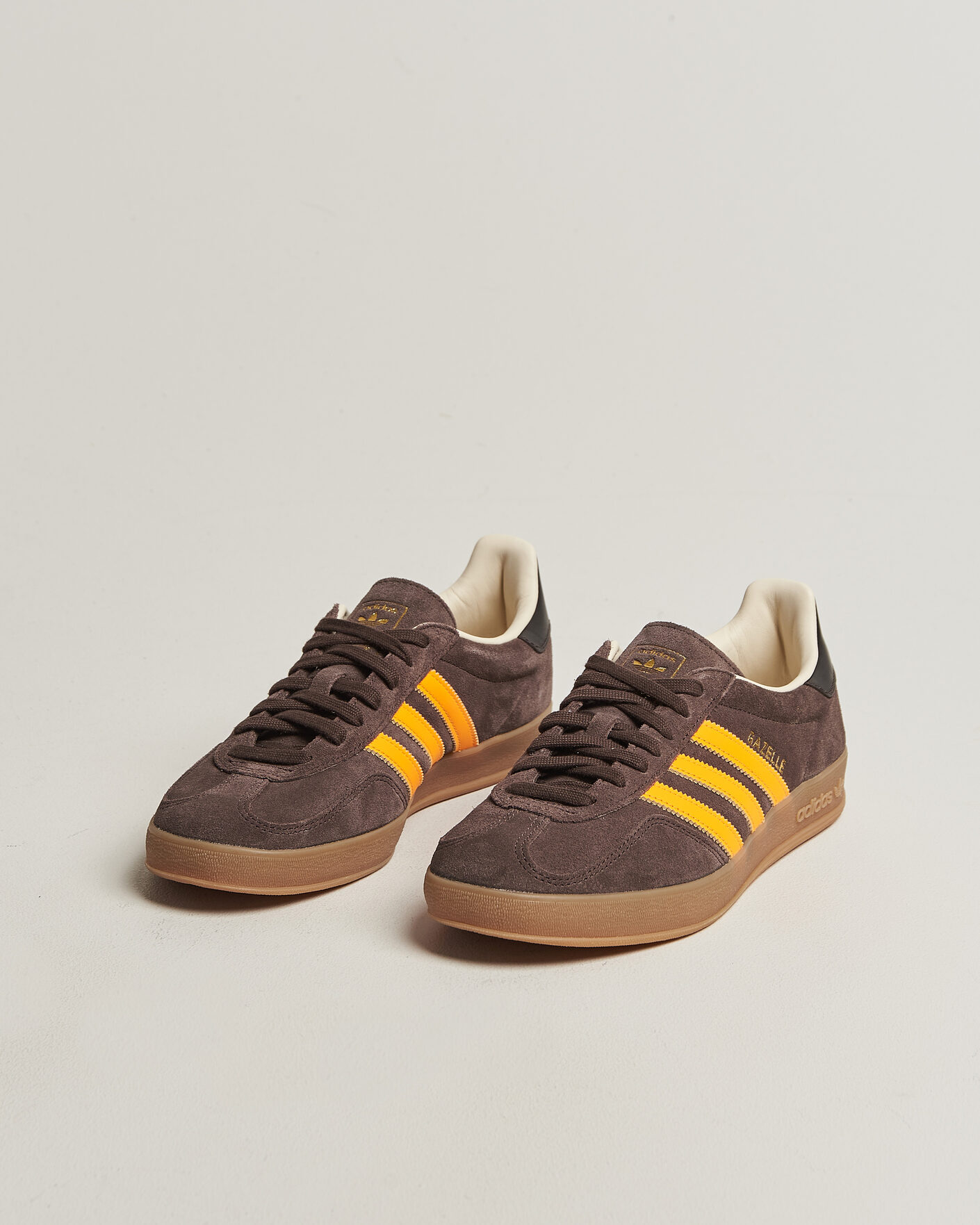 Herr | Sneakers | adidas Originals | Gazelle Indoor Sneaker Brown/Orange