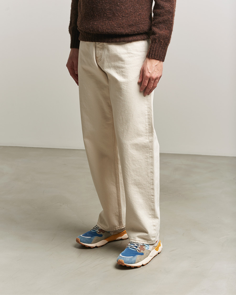 Herr | Sneakers | Flower Mountain | Yamano 3 Suede/Nylon Sneaker Blue Mix