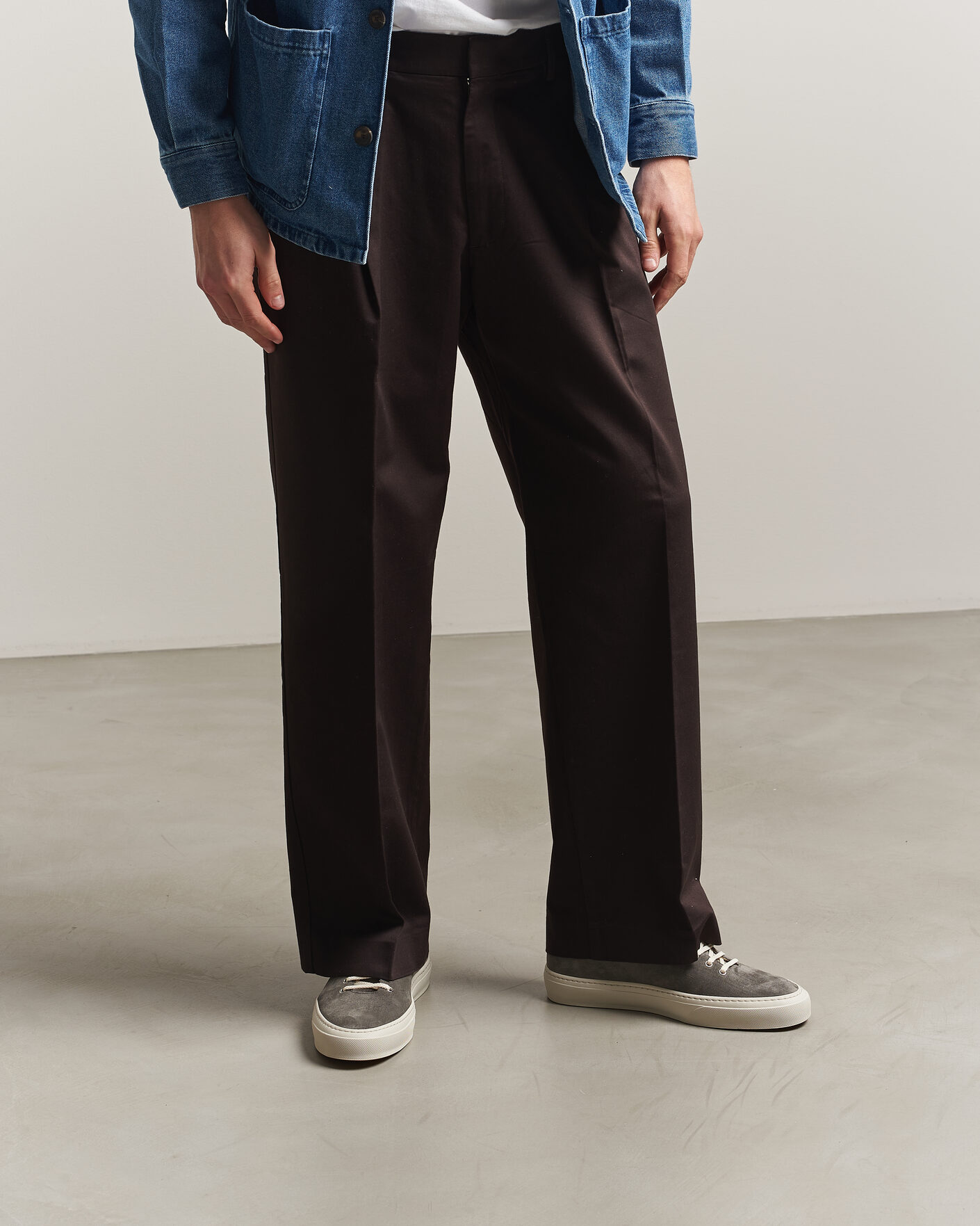 Herr | Sneakers | CQP | Genoa Suede Deck Shoe Graphite