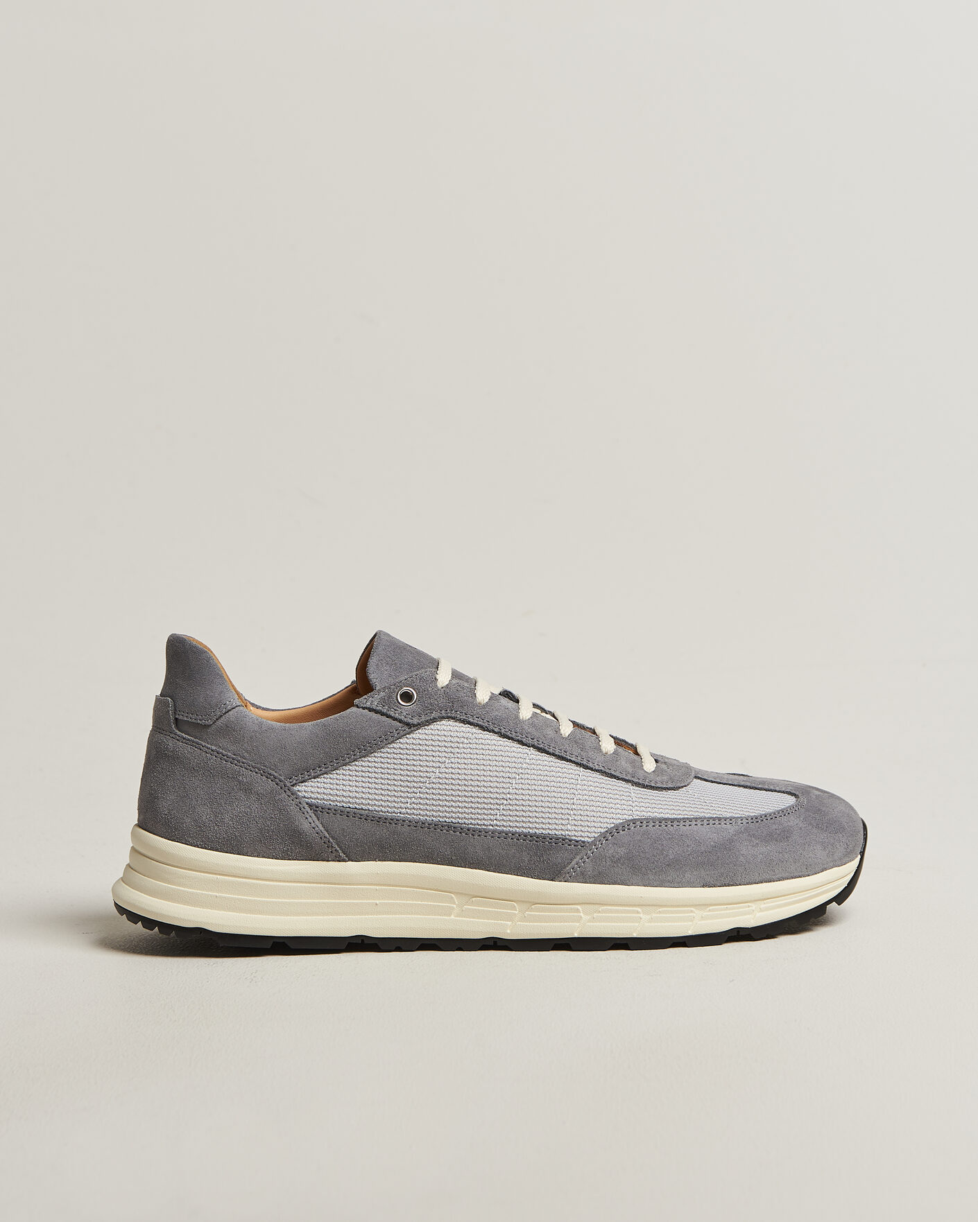 Herr | Sneakers | CQP | Renna Suede Runner Silver