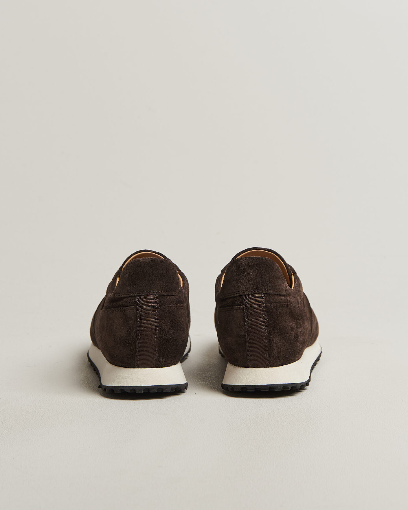Herr | Sneakers | CQP | Stride Suede Runner Dark Brown