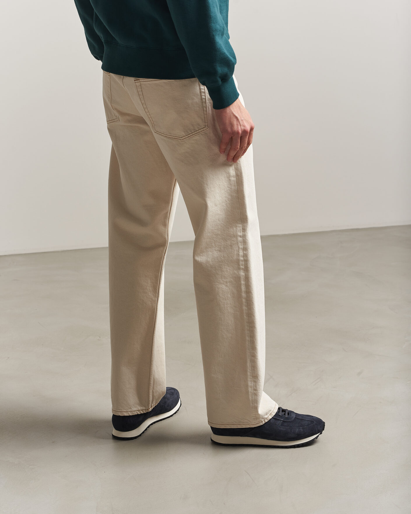 Herr | Sneakers | CQP | Stride Suede Runner Navy