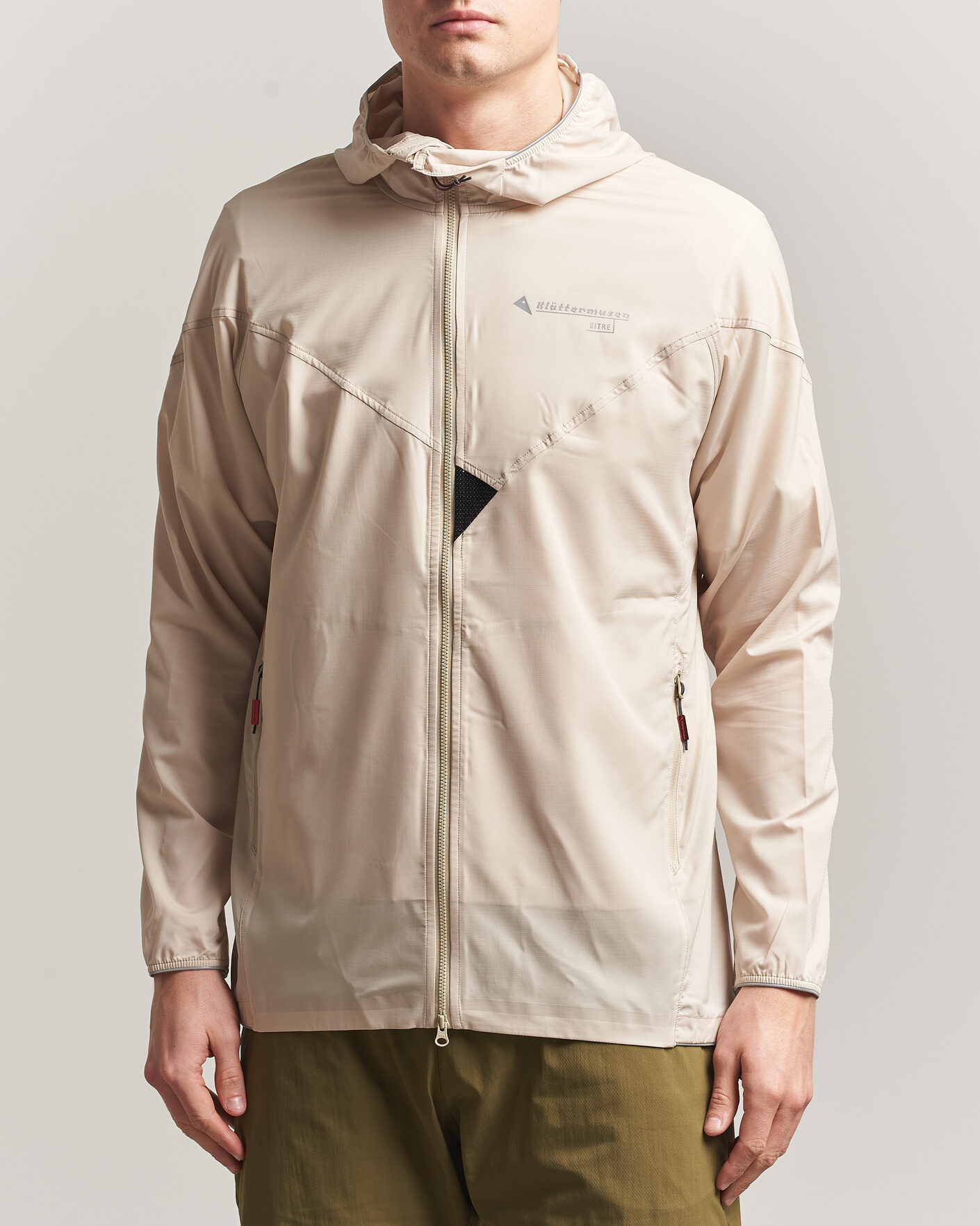 Herr | Jackor | Klättermusen | Eitre Zip Hood Windbreaker Jacket Clay