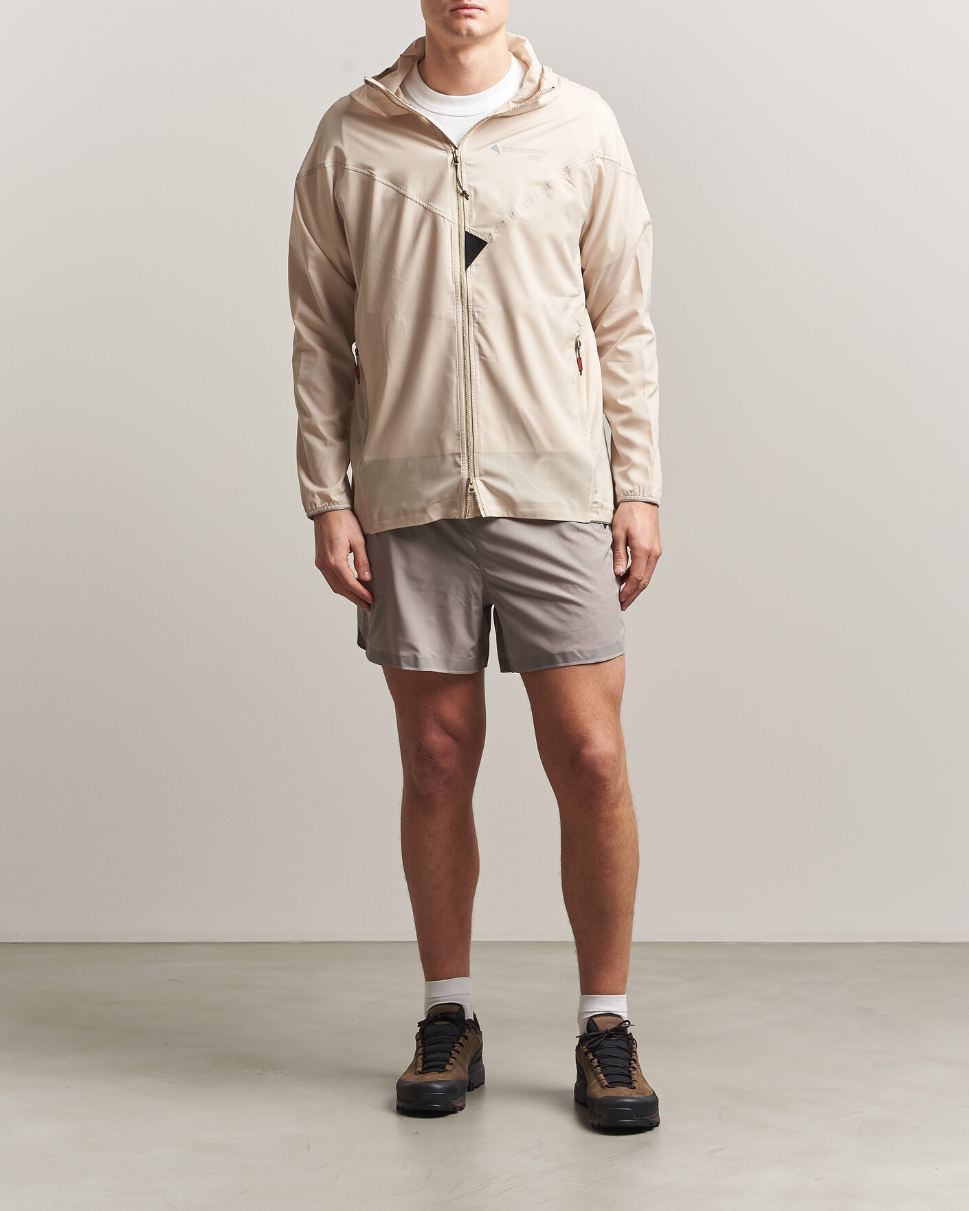 Herr | Shorts | Klättermusen | Bele Running Shorts Ridge Grey