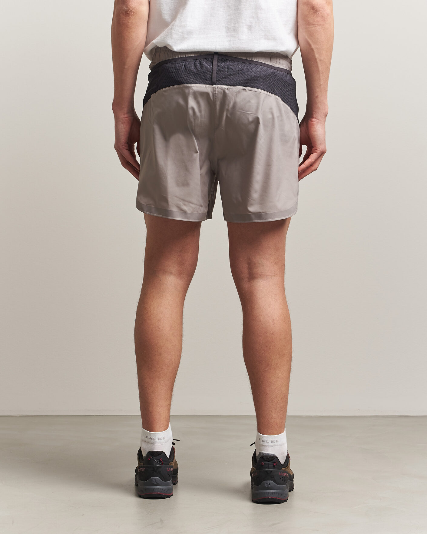 Herr | Shorts | Klättermusen | Bele Running Shorts Ridge Grey