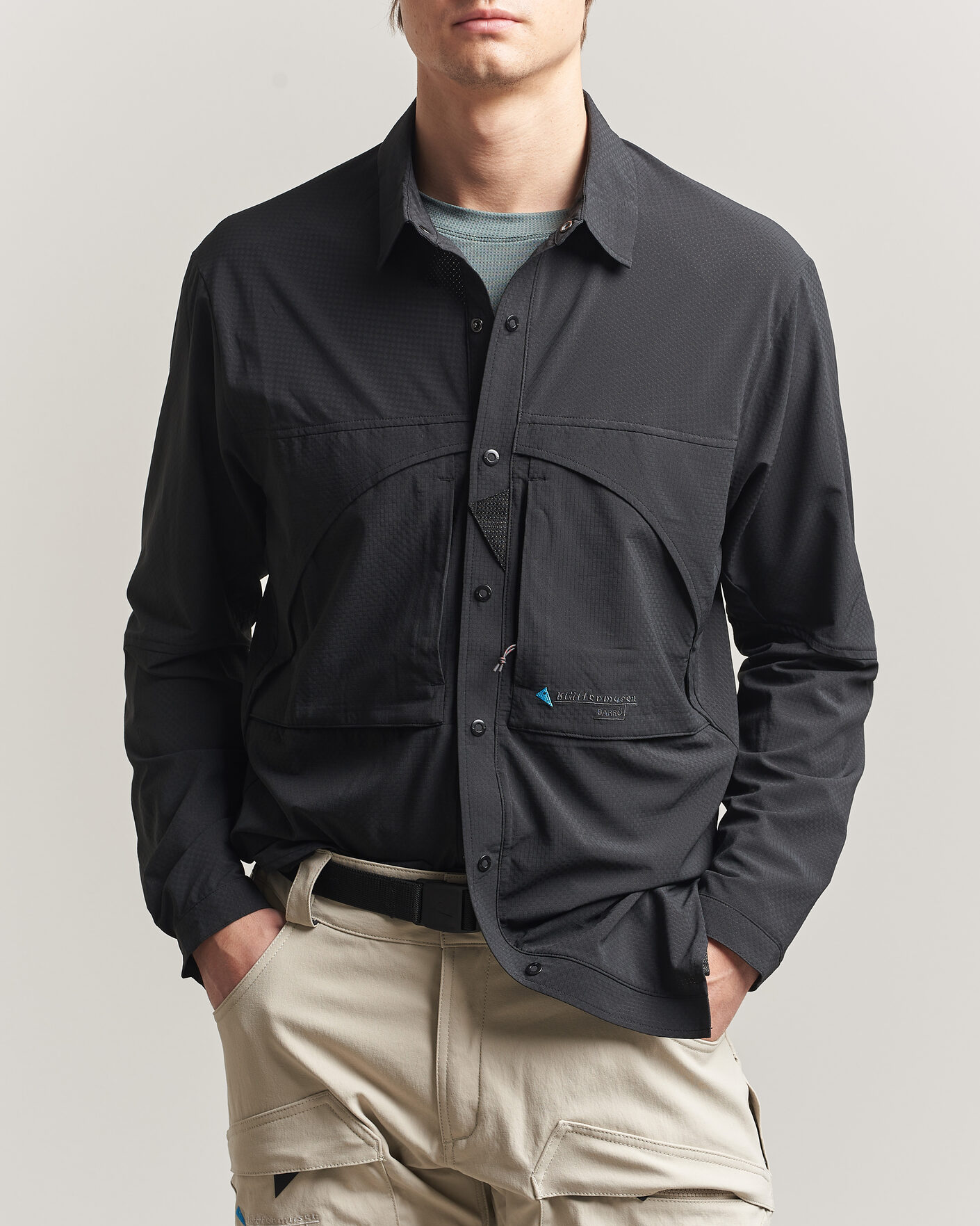 Herr | Tröjor | Klättermusen | Bärrö Function Shirt Black