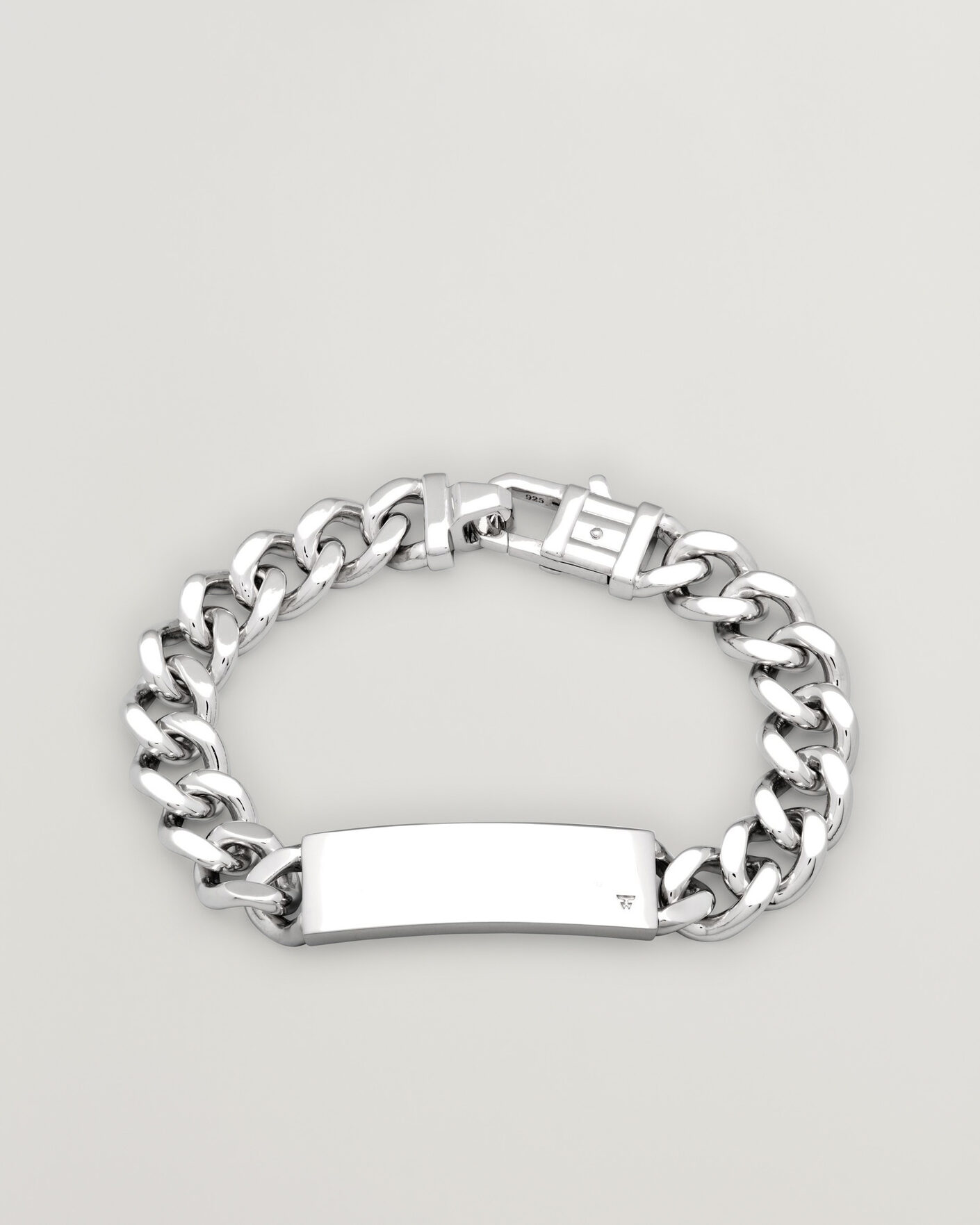 Herr | Smycken | Tom Wood | ID Bracelet Silver