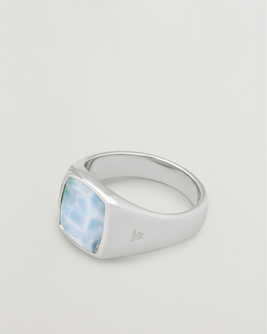 Herr | Smycken | Tom Wood | Kay Ring Ice Blue Silver