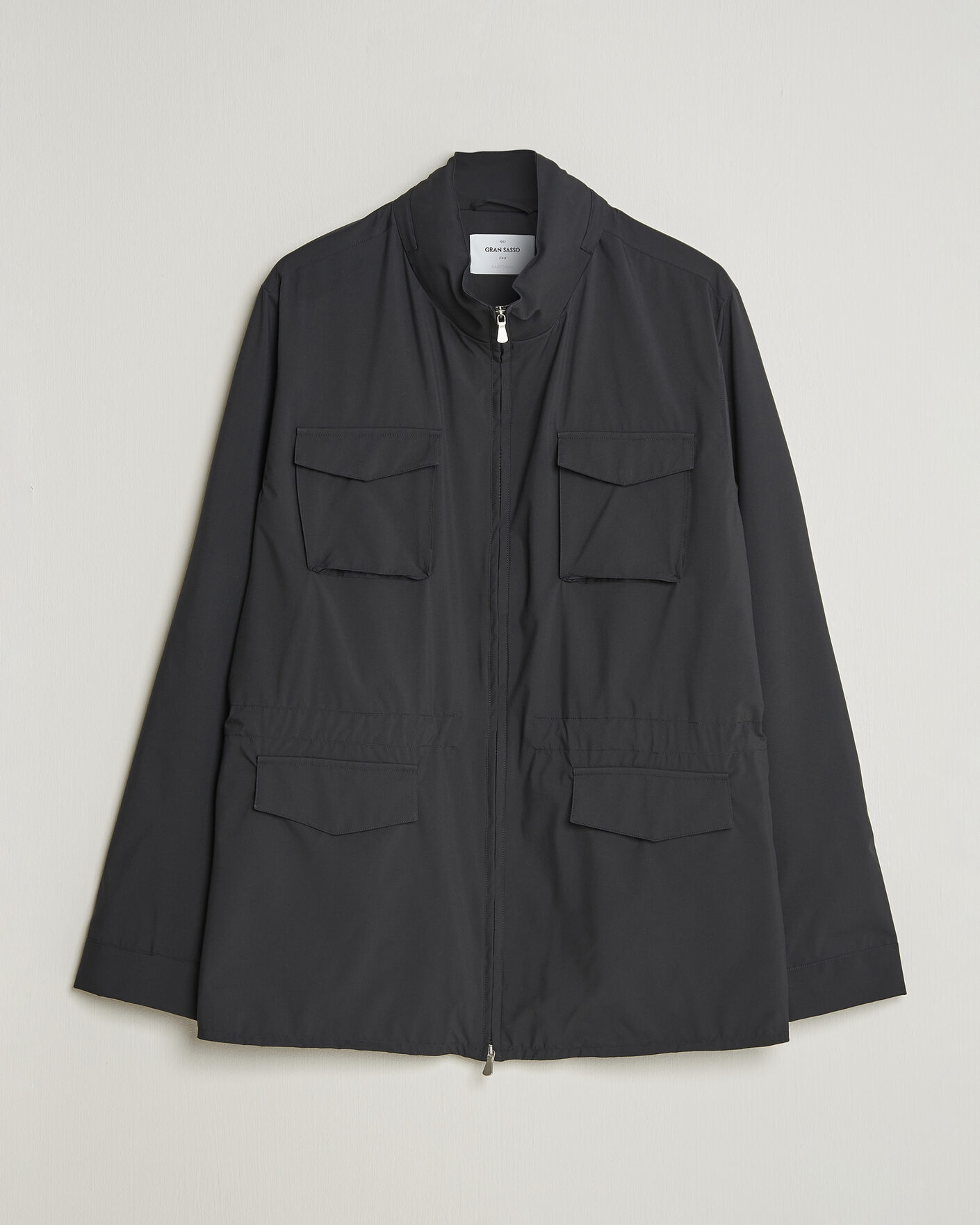 Herr | Jackor | Gran Sasso | Nylon Field Jacket Navy