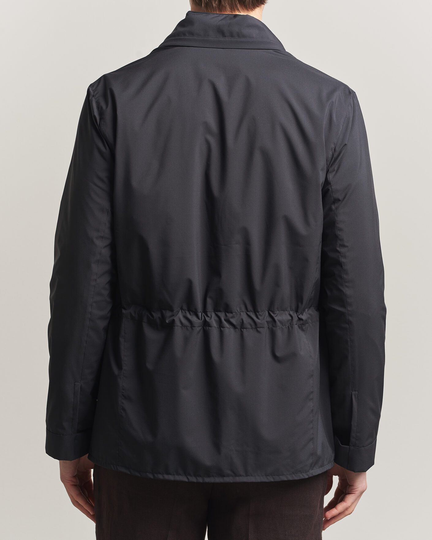 Herr | Jackor | Gran Sasso | Nylon Field Jacket Navy