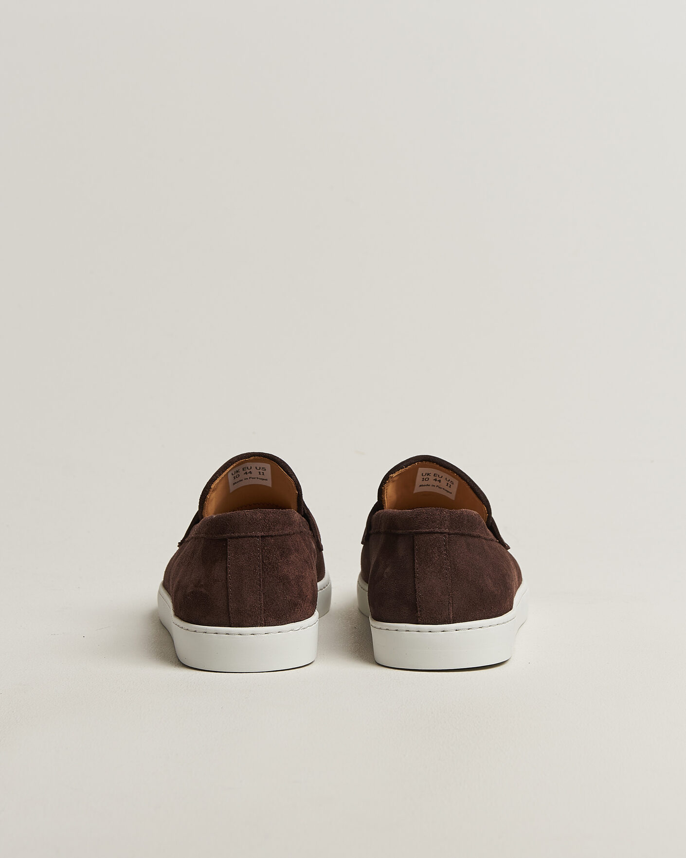 Herr | Loafers | Fliteless | Suede Penny Sneaker Dark Brown