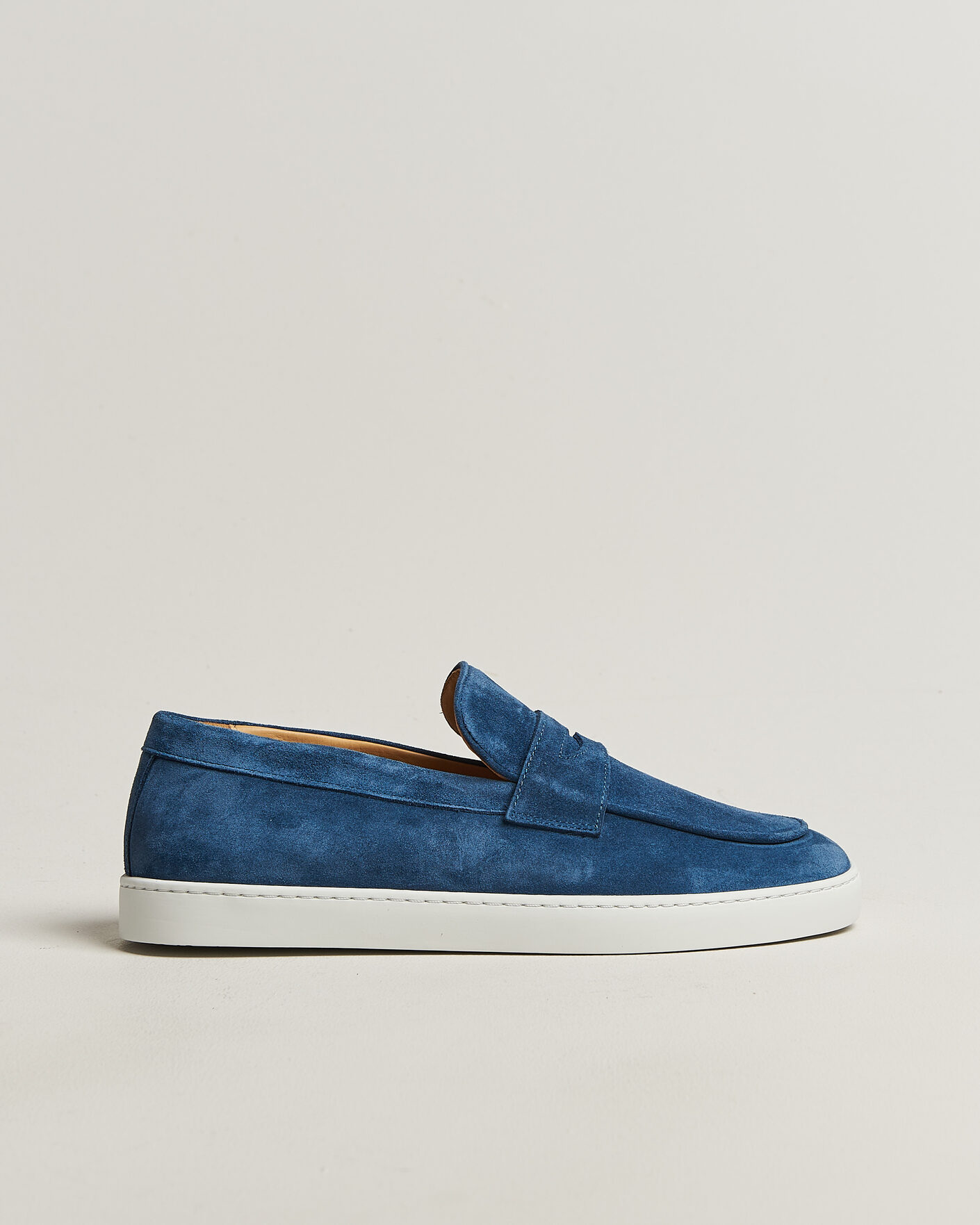 Herr | Loafers | Fliteless | Suede Penny Sneaker Ocean