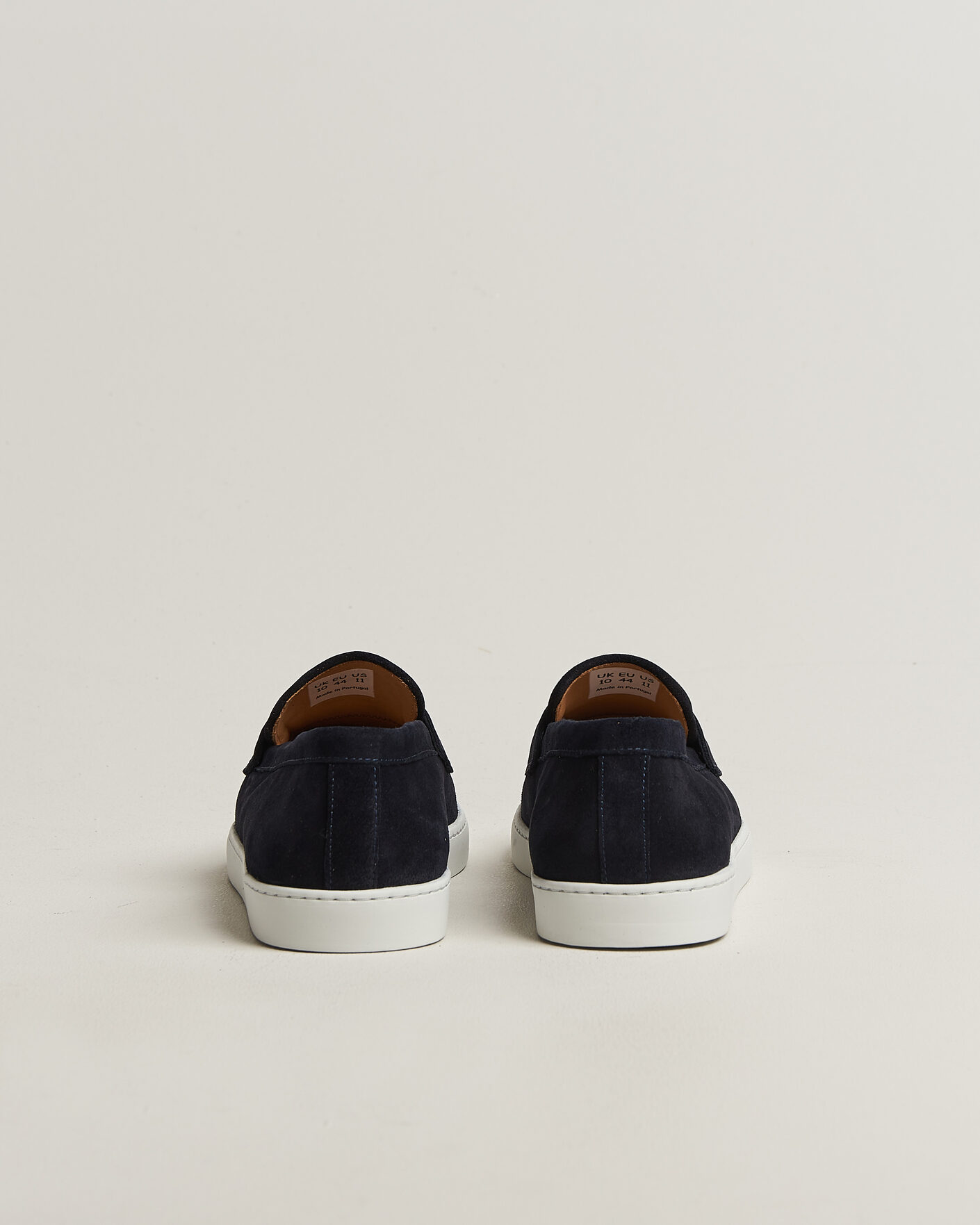 Herr | Loafers | Fliteless | Suede Penny Sneaker Navy