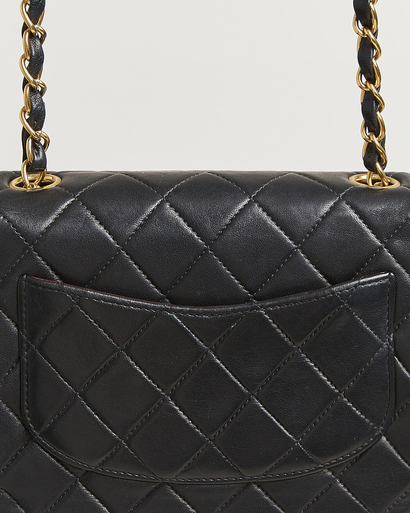 Herr | Pre-Owned & Vintage Bags | Chanel Pre-Owned | Classic Mini Single Flap Square Bag Black
