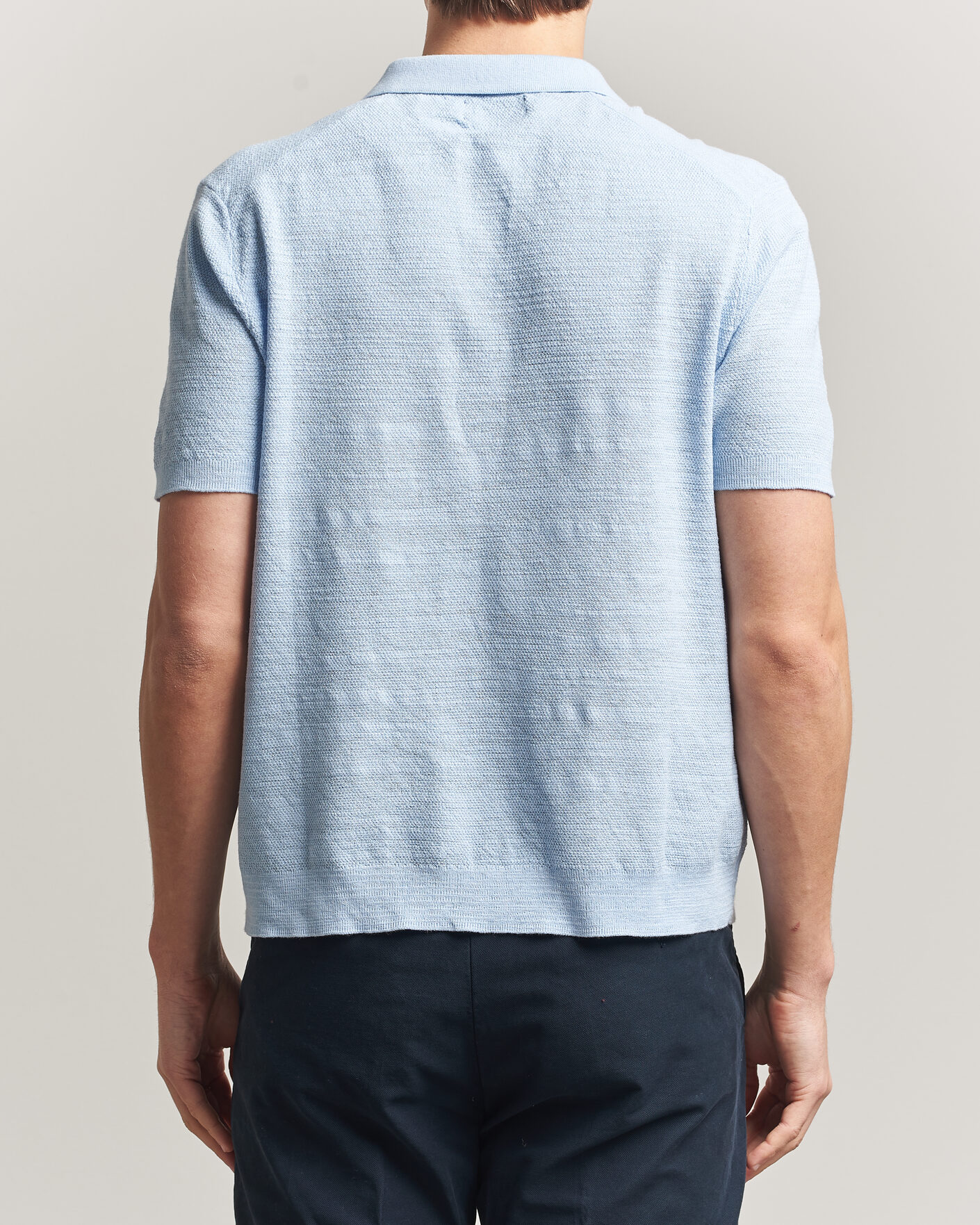 Herr | Pikéer | Polo Ralph Lauren | Cotton Blend Polo Office Blue