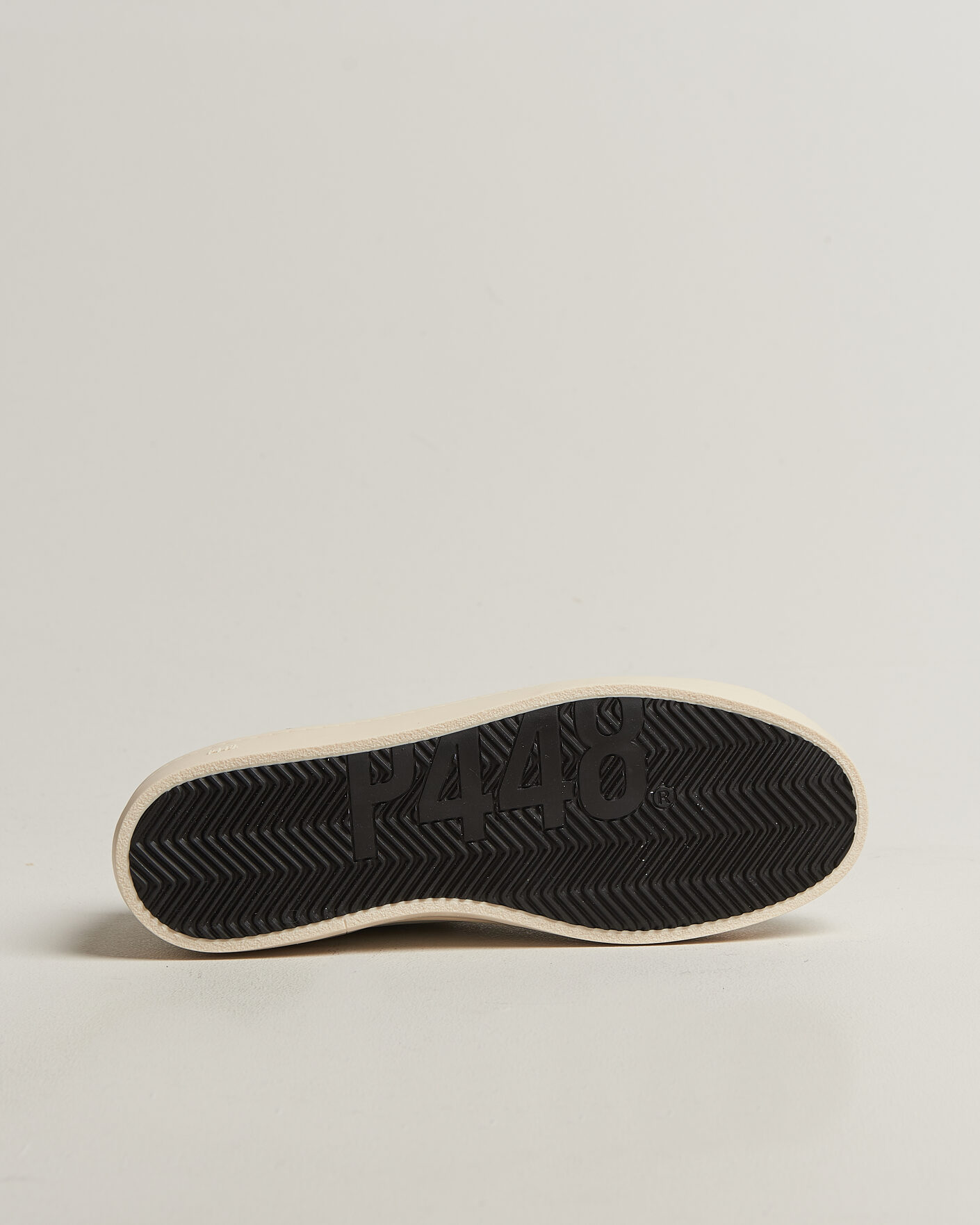 Herr | Sneakers | P448 | John Leather Sneaker White/Black