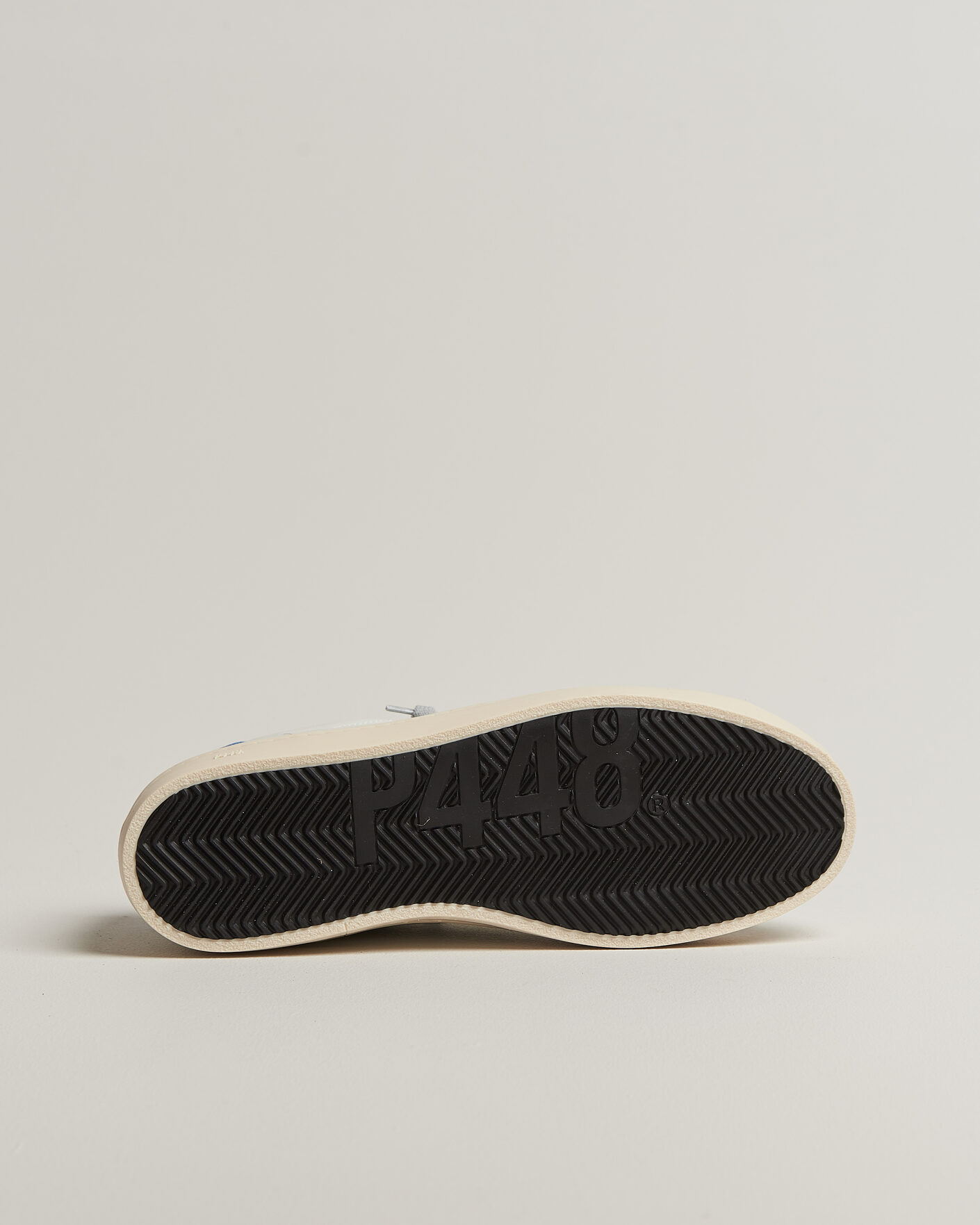 Herr | Sneakers | P448 | John Leather Sneaker White/Blue