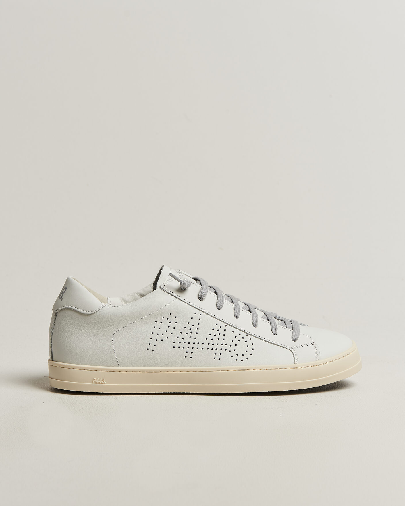 Herr | Sneakers | P448 | John Leather Sneaker White