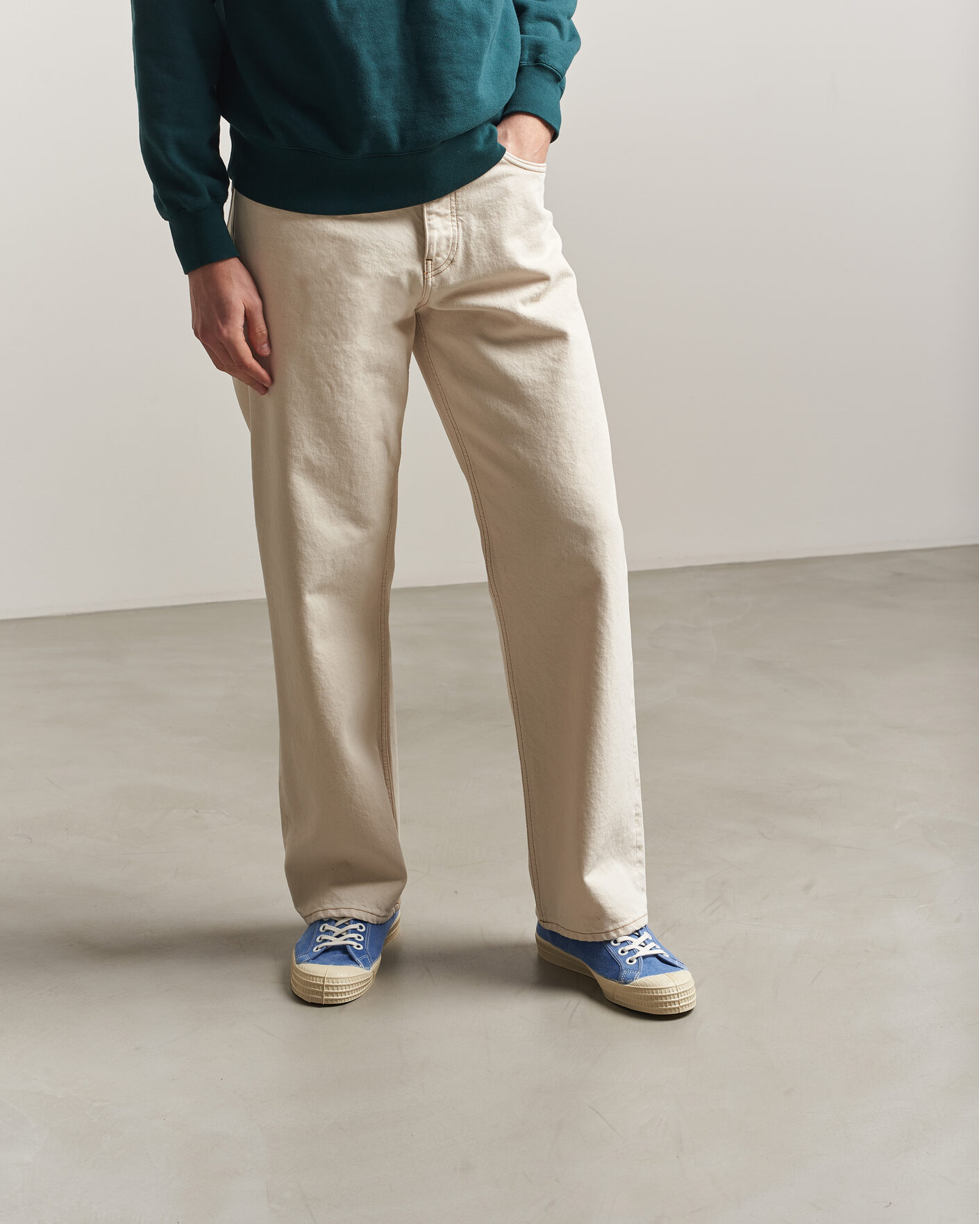Herr | Sneakers | Novesta | Star Master Washed Organic Cotton Sneaker Blue