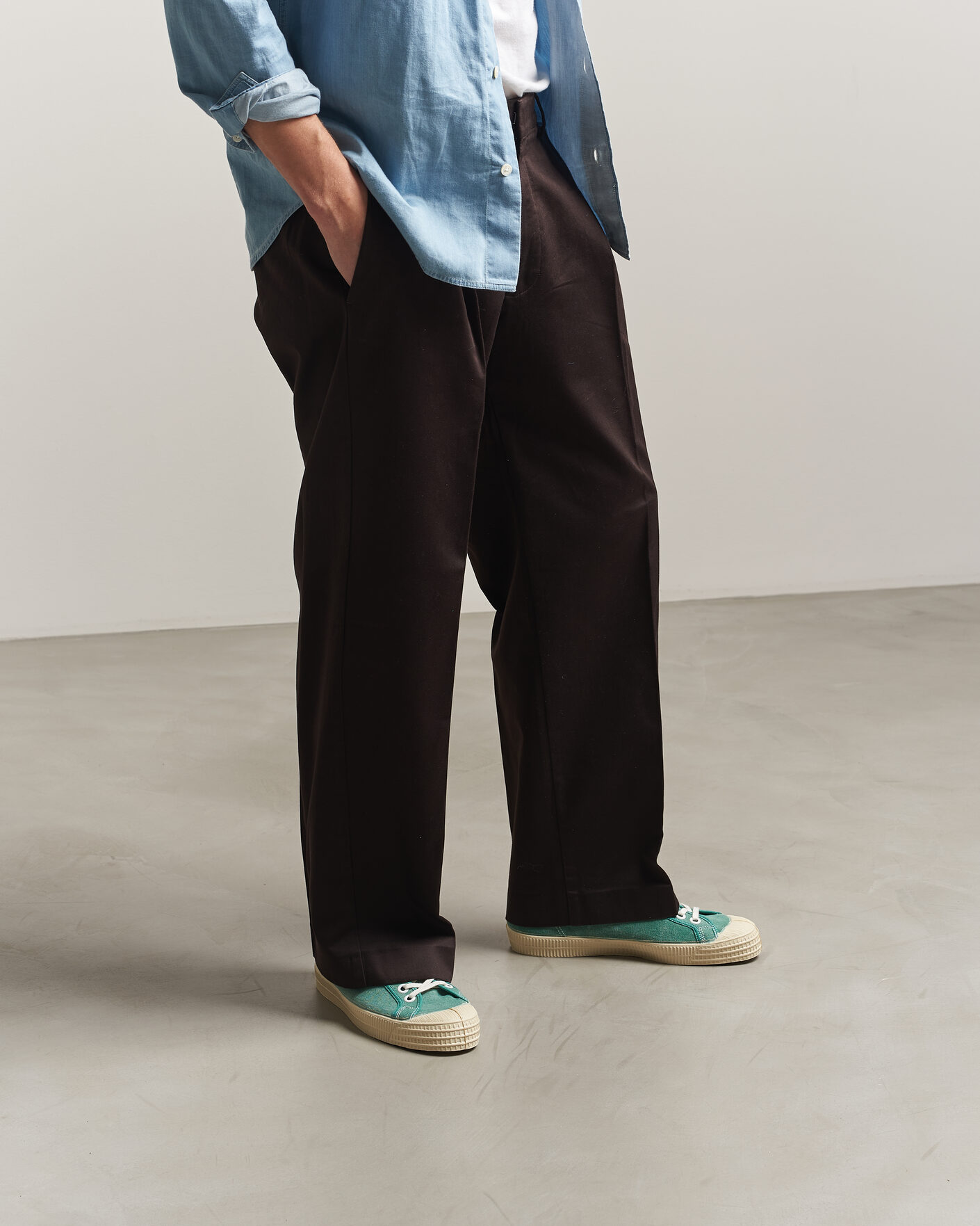 Herr | Sneakers | Novesta | Star Master Washed Organic Cotton Sneaker Green