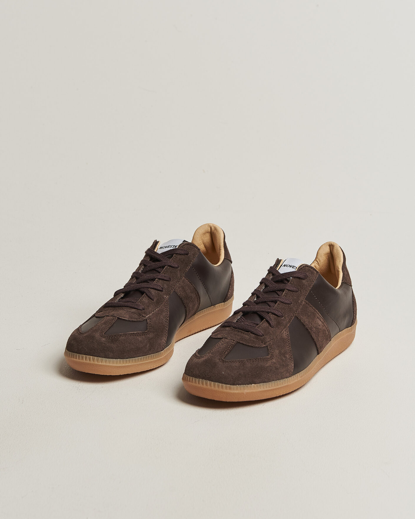 Herr | Sneakers | Novesta | German Army Trainer Dark Brown