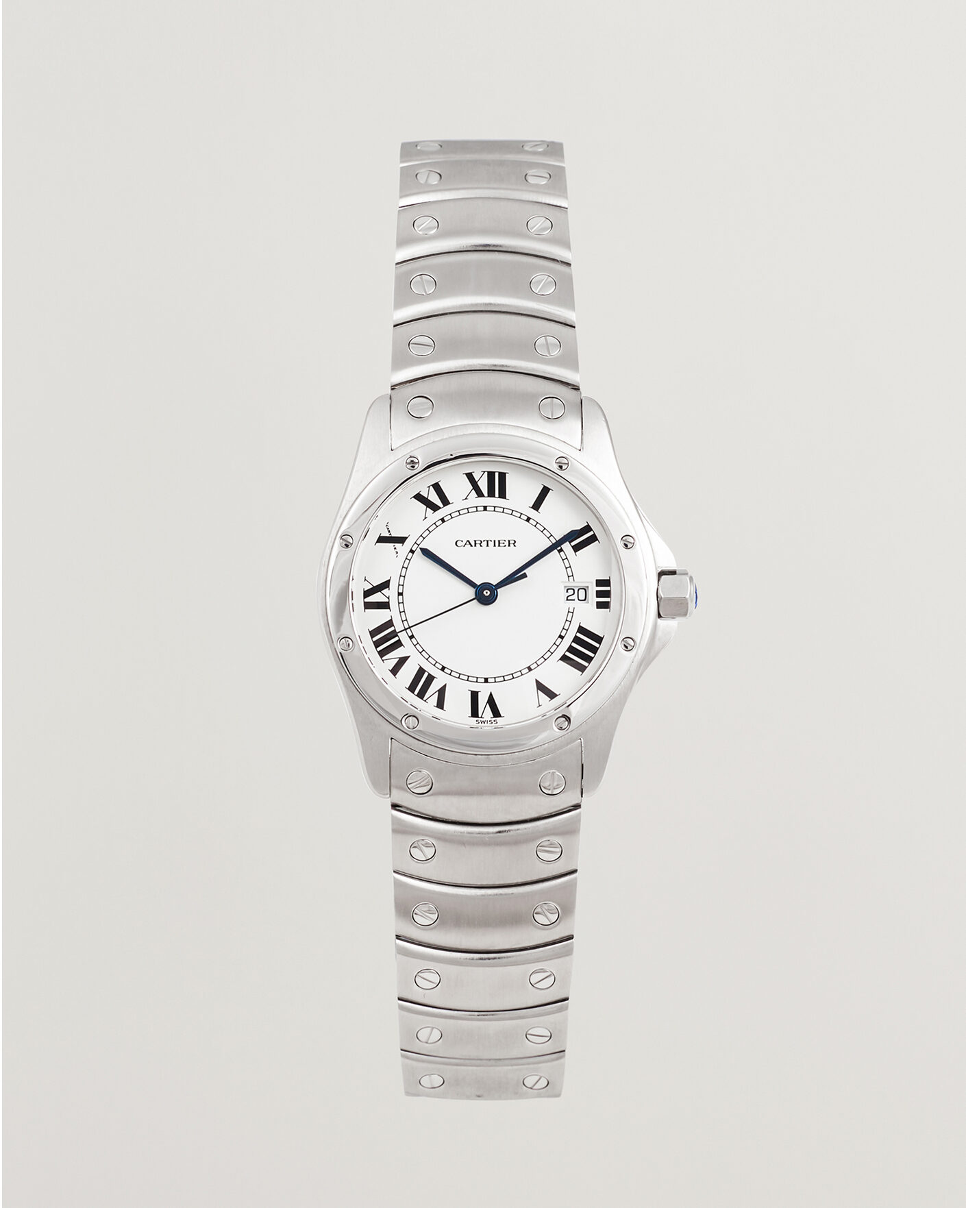 Herr | Pre-Owned & Vintage Watches | Cartier Pre-Owned | Santos Ronde  