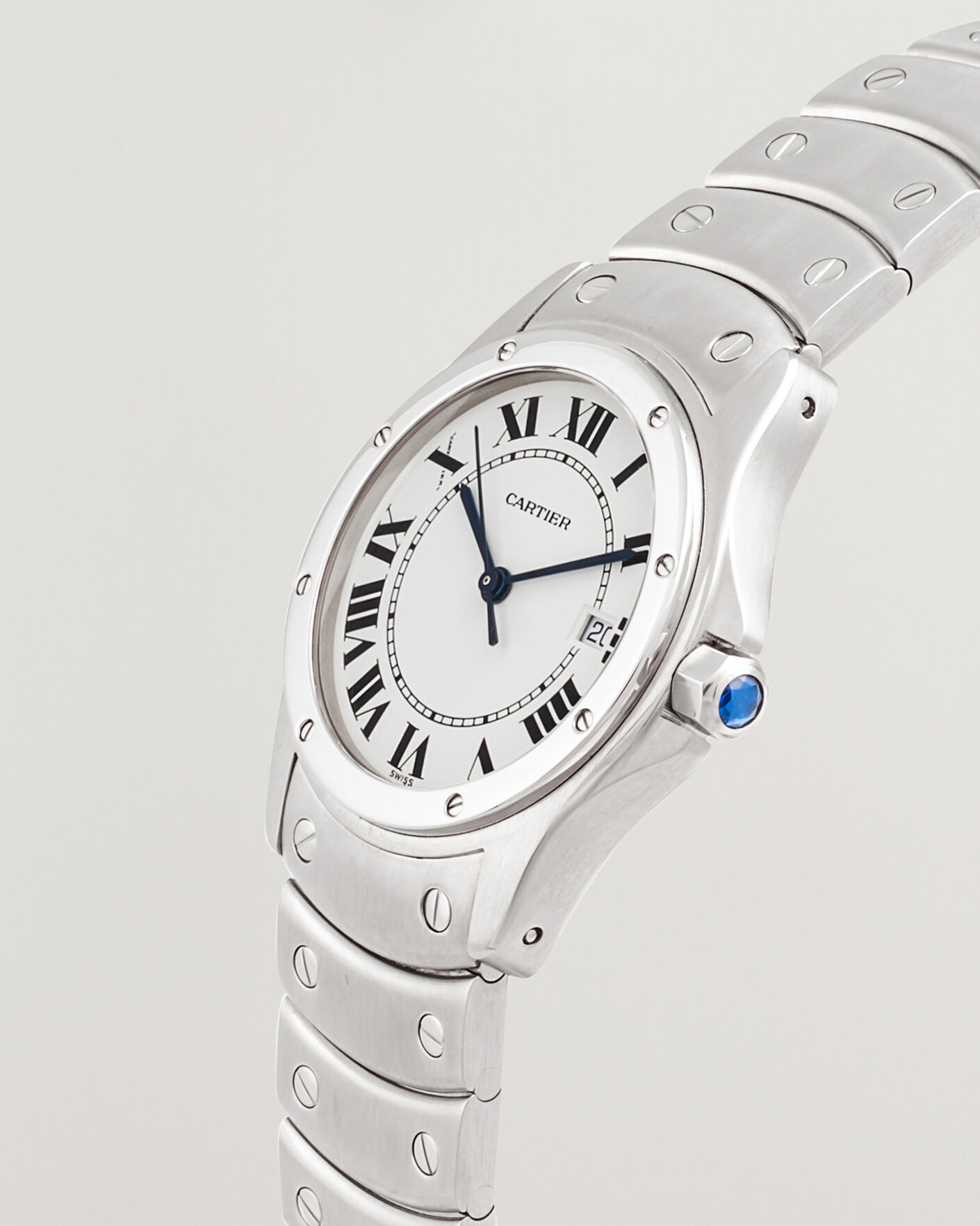 Herr | Cartier Pre-Owned Santos Ronde | Cartier Pre-Owned | Santos Ronde