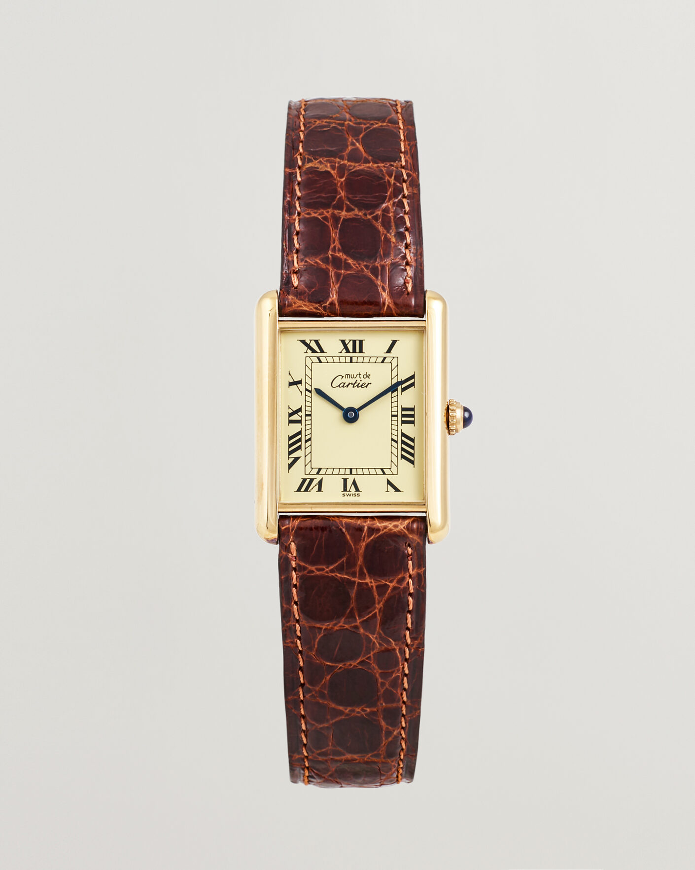 Herr | Pre-Owned & Vintage Watches | Cartier Pre-Owned | Tank Vermeil 