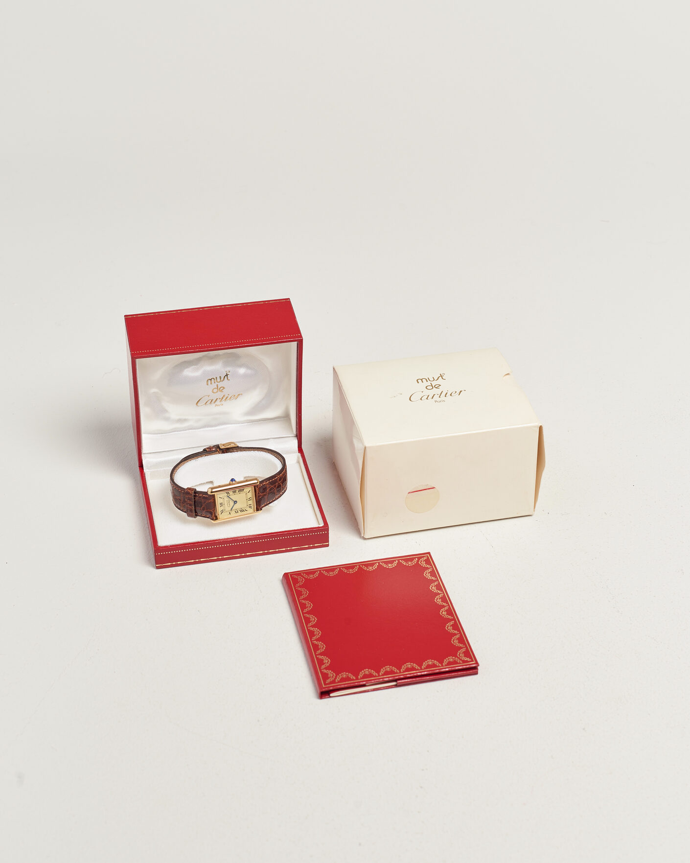 Herr | Pre-Owned & Vintage Watches | Cartier Pre-Owned | Tank Vermeil 