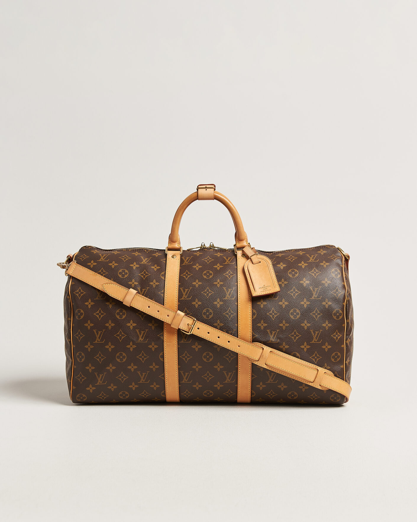 Herr | Pre-Owned & Vintage Bags | Louis Vuitton Pre-Owned | Keepall Bandouliére 50 Monogram