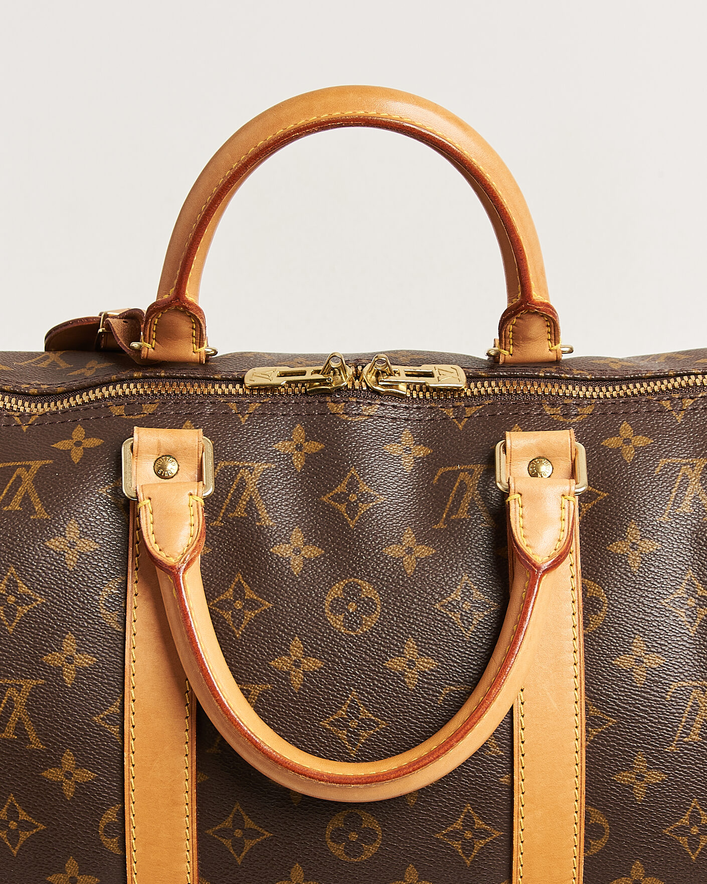 Herr | Pre-Owned & Vintage Bags | Louis Vuitton Pre-Owned | Keepall Bandouliére 50 Monogram