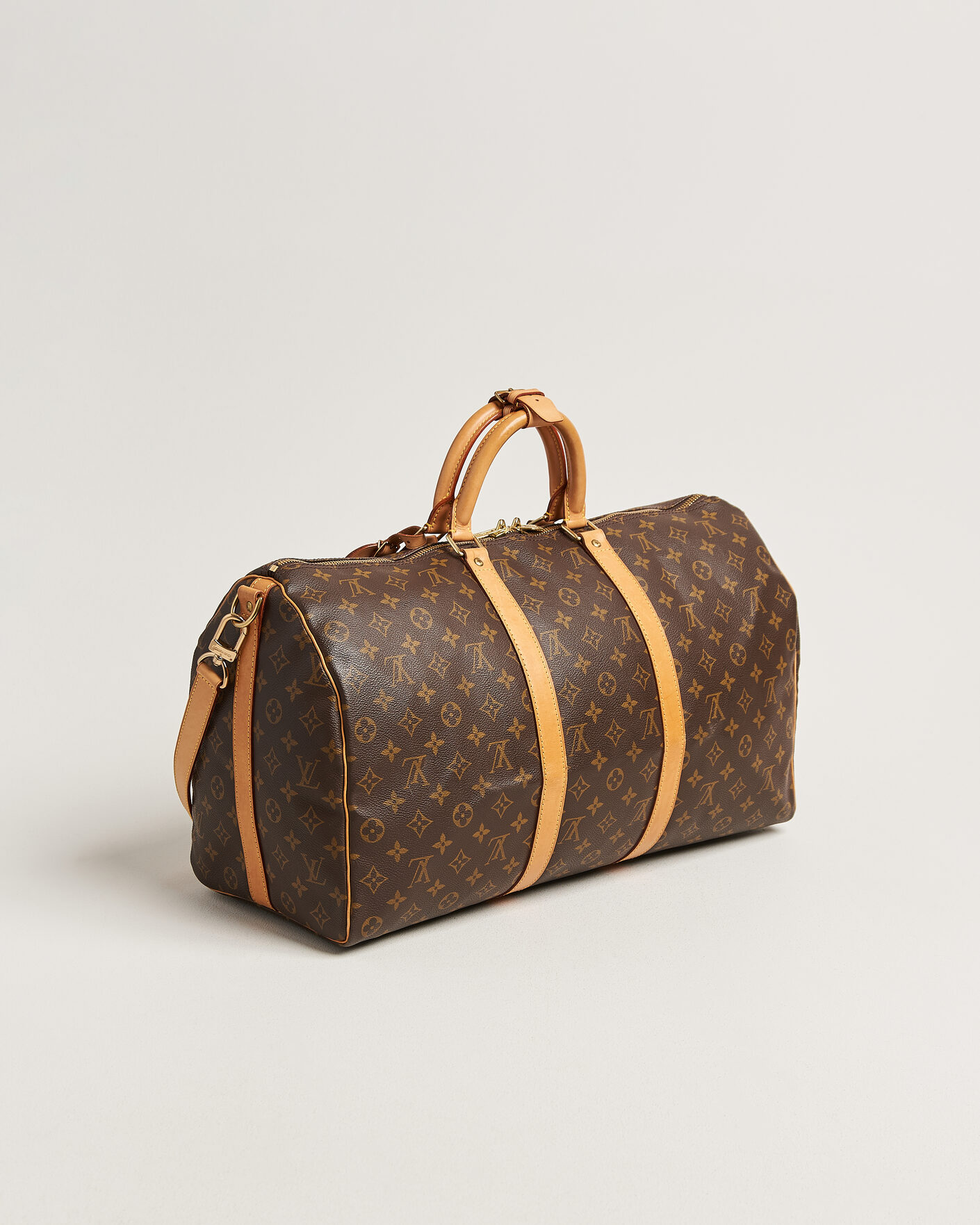 Herr | Pre-Owned & Vintage Bags | Louis Vuitton Pre-Owned | Keepall Bandouliére 50 Monogram