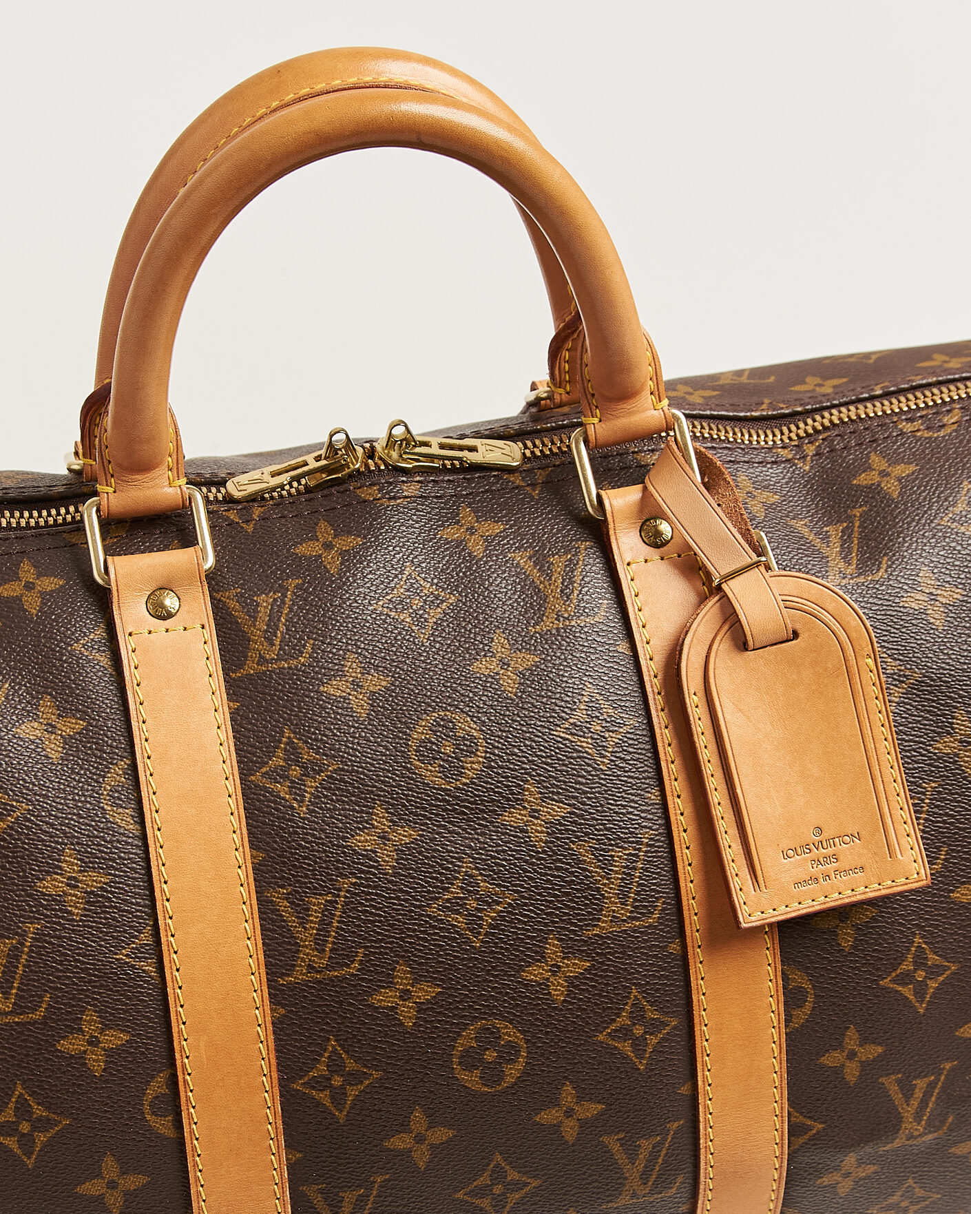 Herr | Pre-Owned & Vintage Bags | Louis Vuitton Pre-Owned | Keepall Bandouliére 50 Monogram