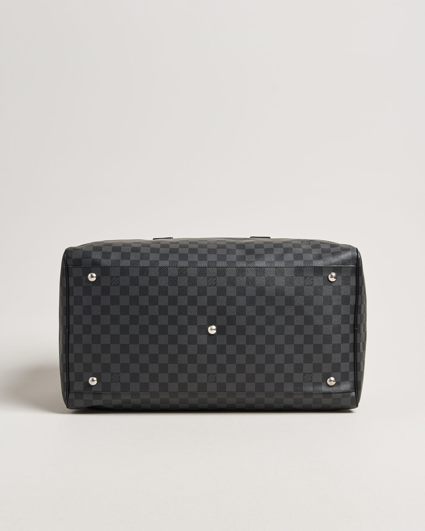 Herr | Pre-Owned & Vintage Bags | Louis Vuitton Pre-Owned | Roadster 50 Damier Graphite