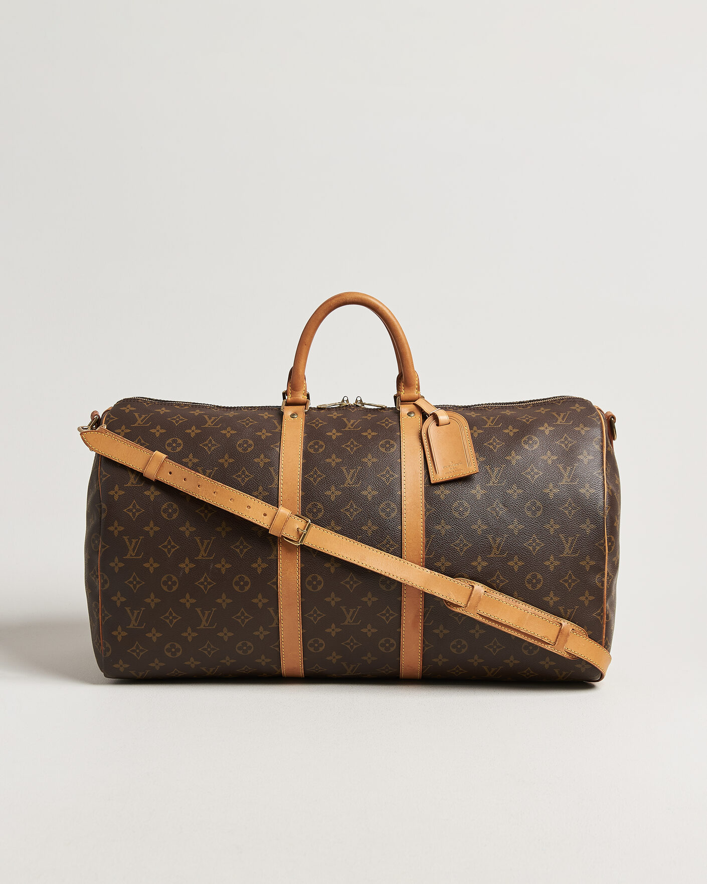 Herr | Pre-Owned & Vintage Bags | Louis Vuitton Pre-Owned | Keepall Bandouliére 55 Monogram