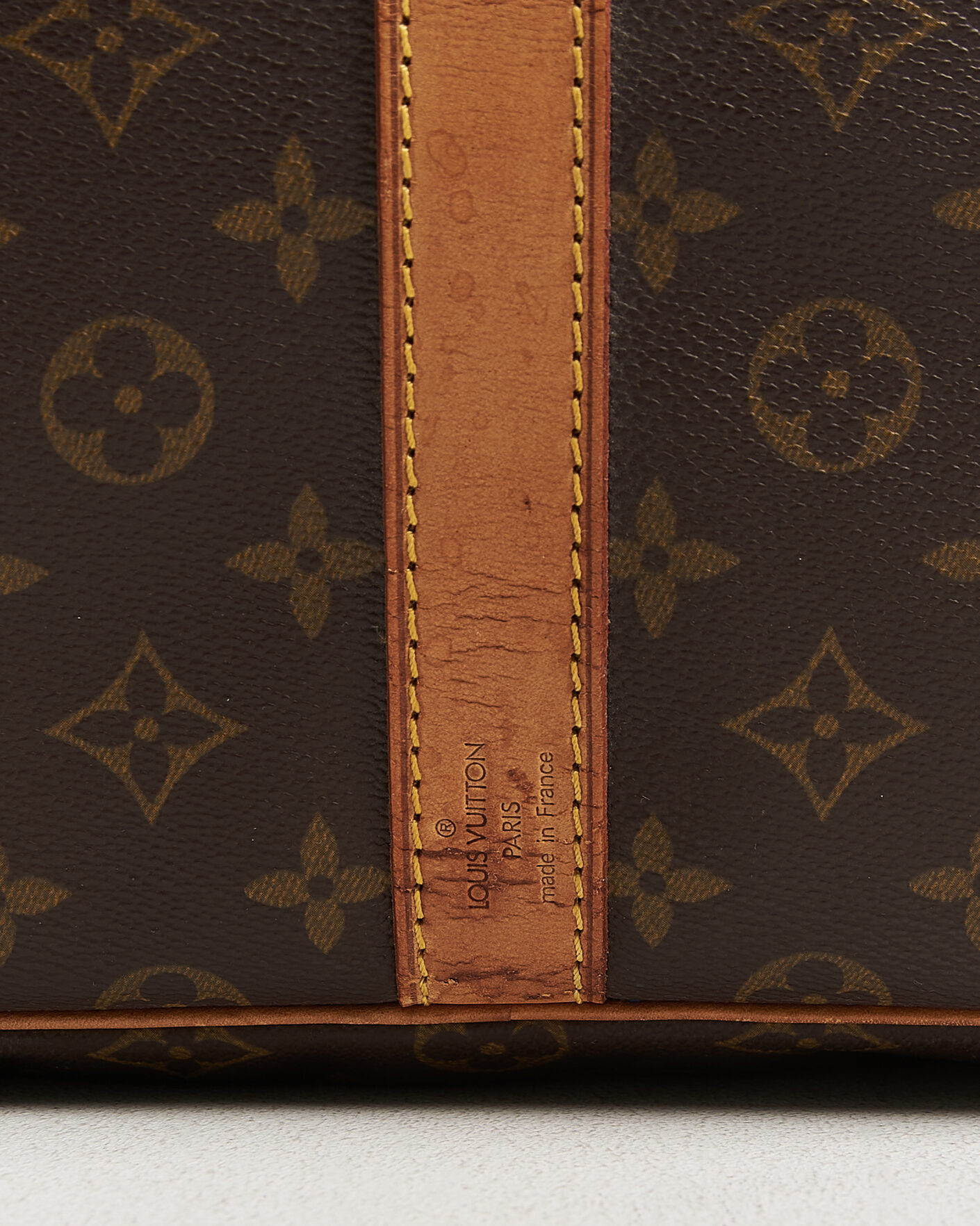 Herr | Pre-Owned & Vintage Bags | Louis Vuitton Pre-Owned | Keepall Bandouliére 55 Monogram