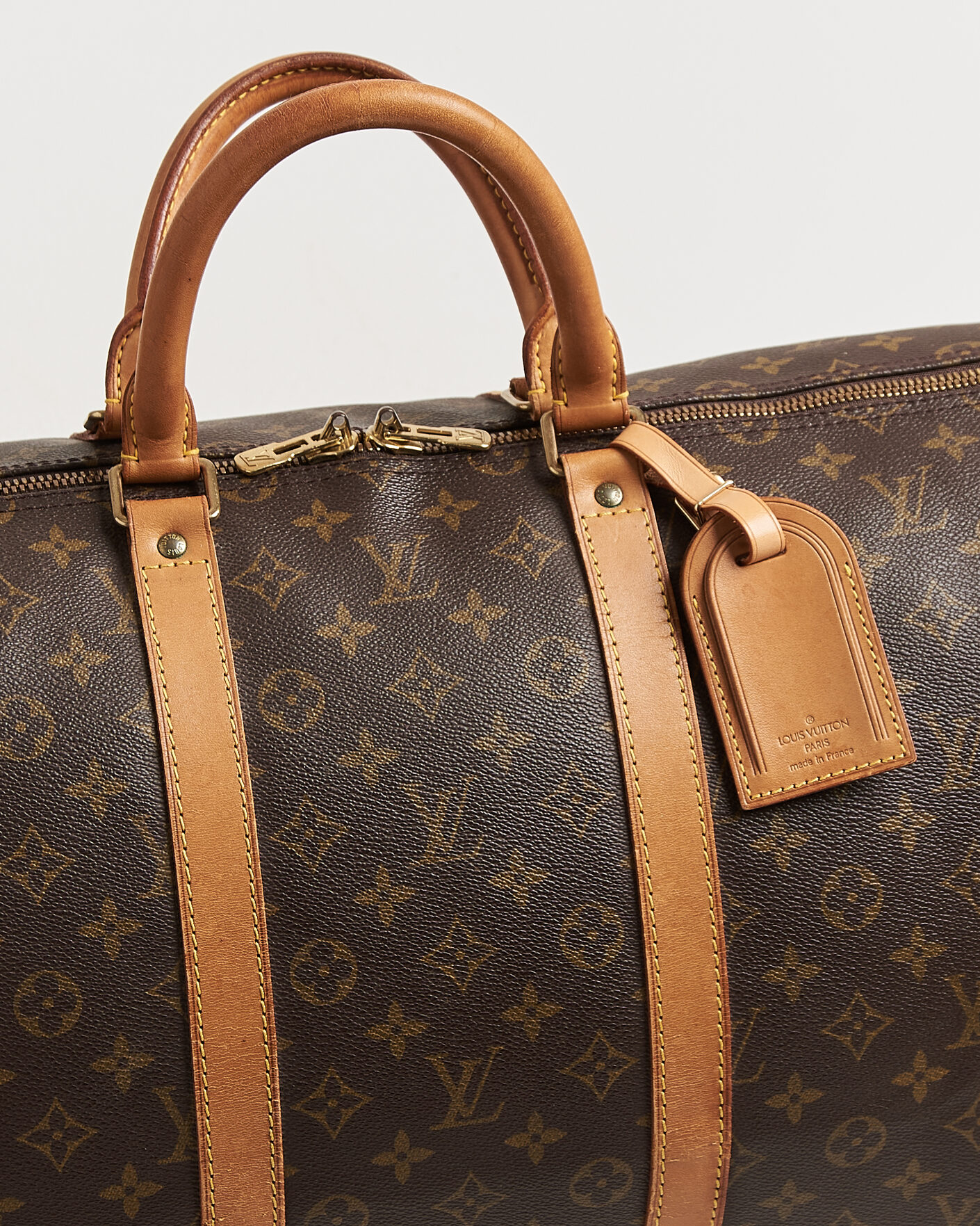Herr | Pre-Owned & Vintage Bags | Louis Vuitton Pre-Owned | Keepall Bandouliére 55 Monogram