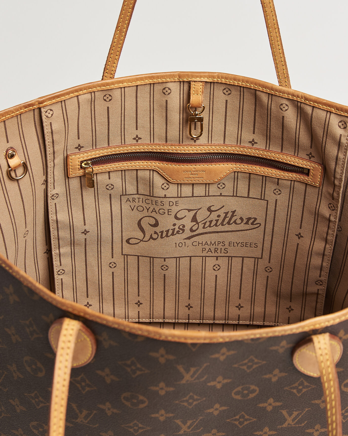 Herr | Pre-Owned & Vintage Bags | Louis Vuitton Pre-Owned | Neverfull GM Monogram