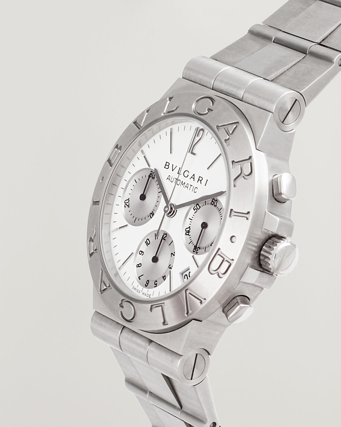 Herr | Pre-Owned & Vintage Watches | Bvlgari Pre-Owned | Diagono Chrono  