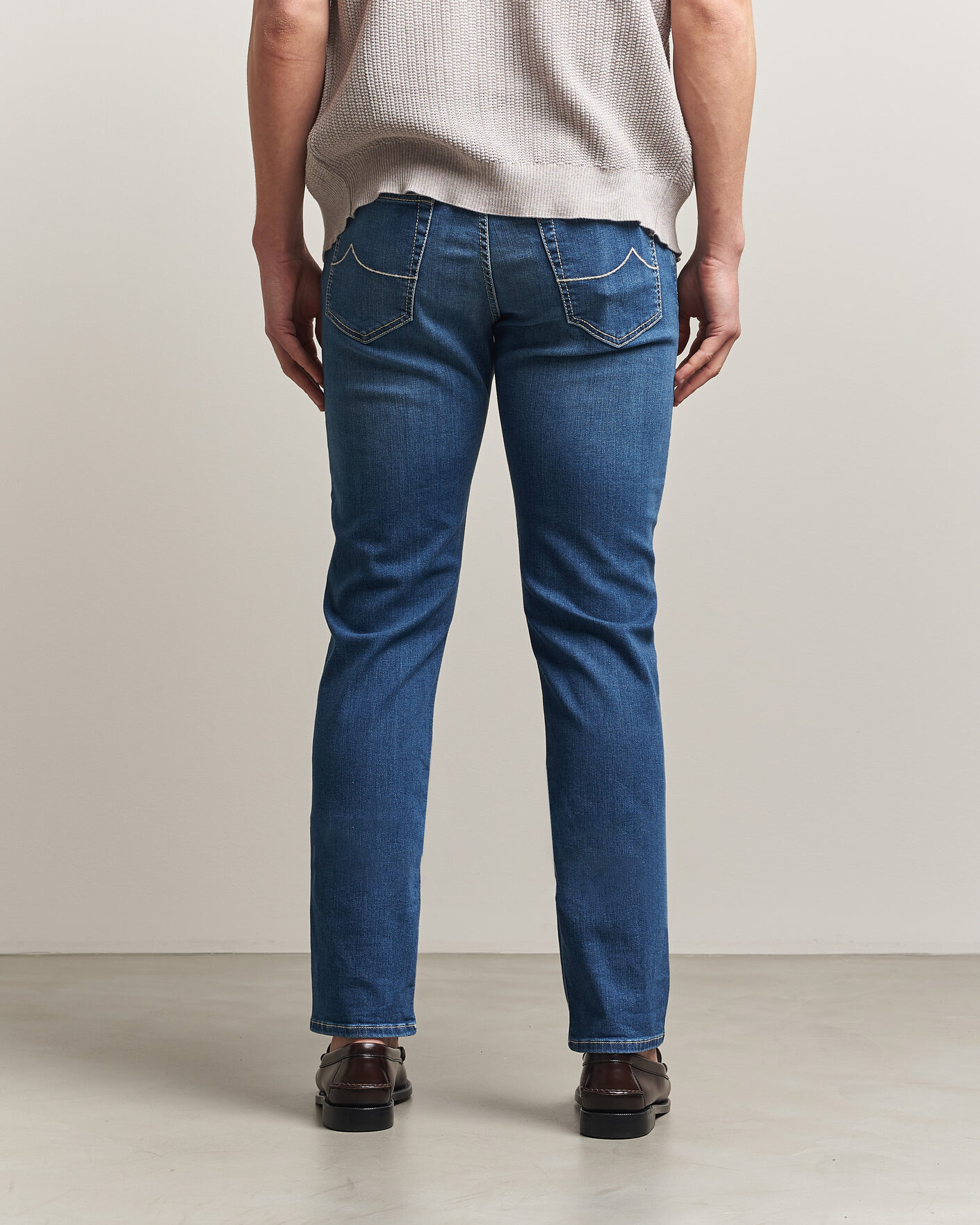 Herr | Byxor | Jacob Cohën | Bard Slim Fit Super Stretch Jeans Light Vintage