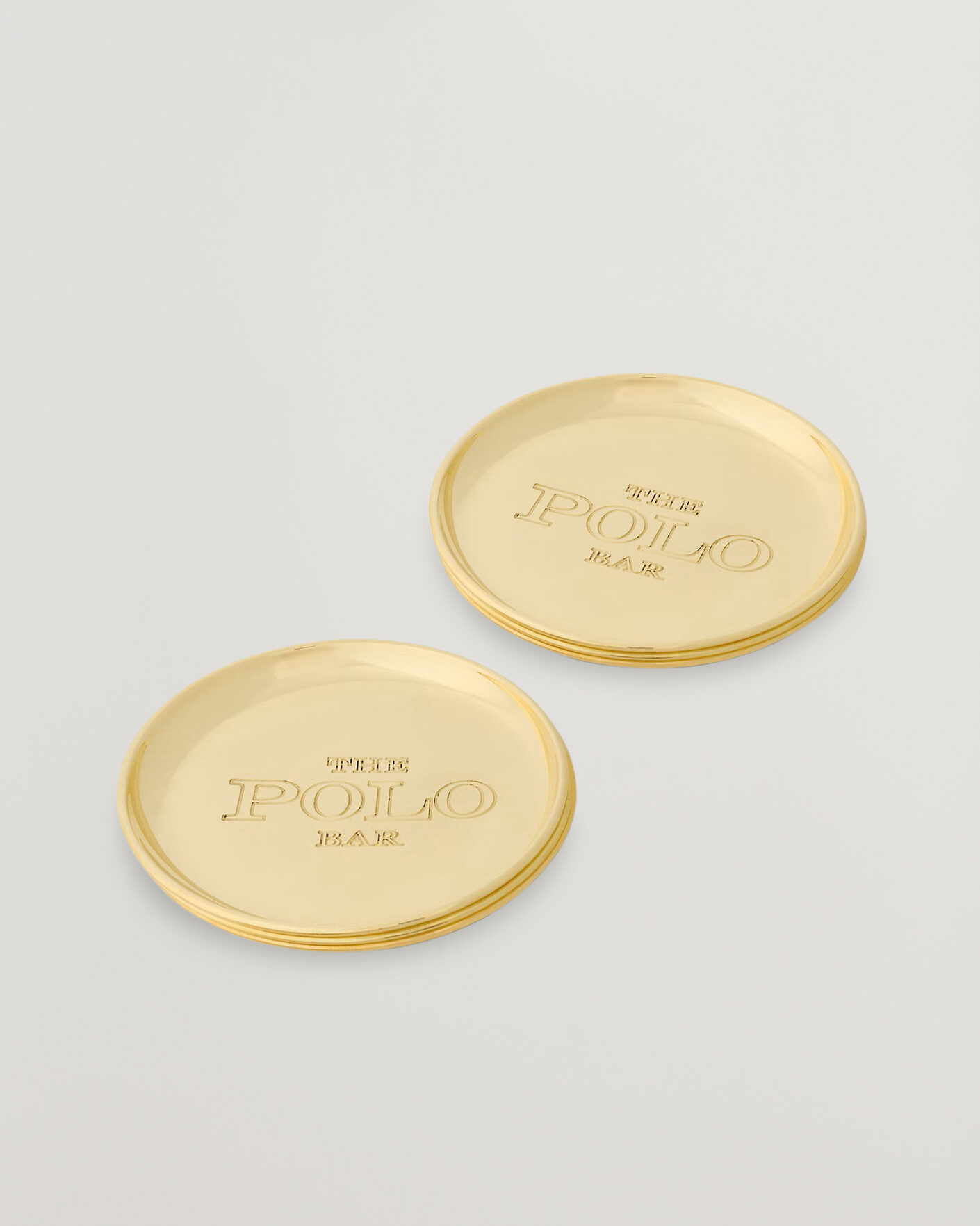 Herr | Till hemmet | Ralph Lauren Home | Polo Bar Coasters Brass