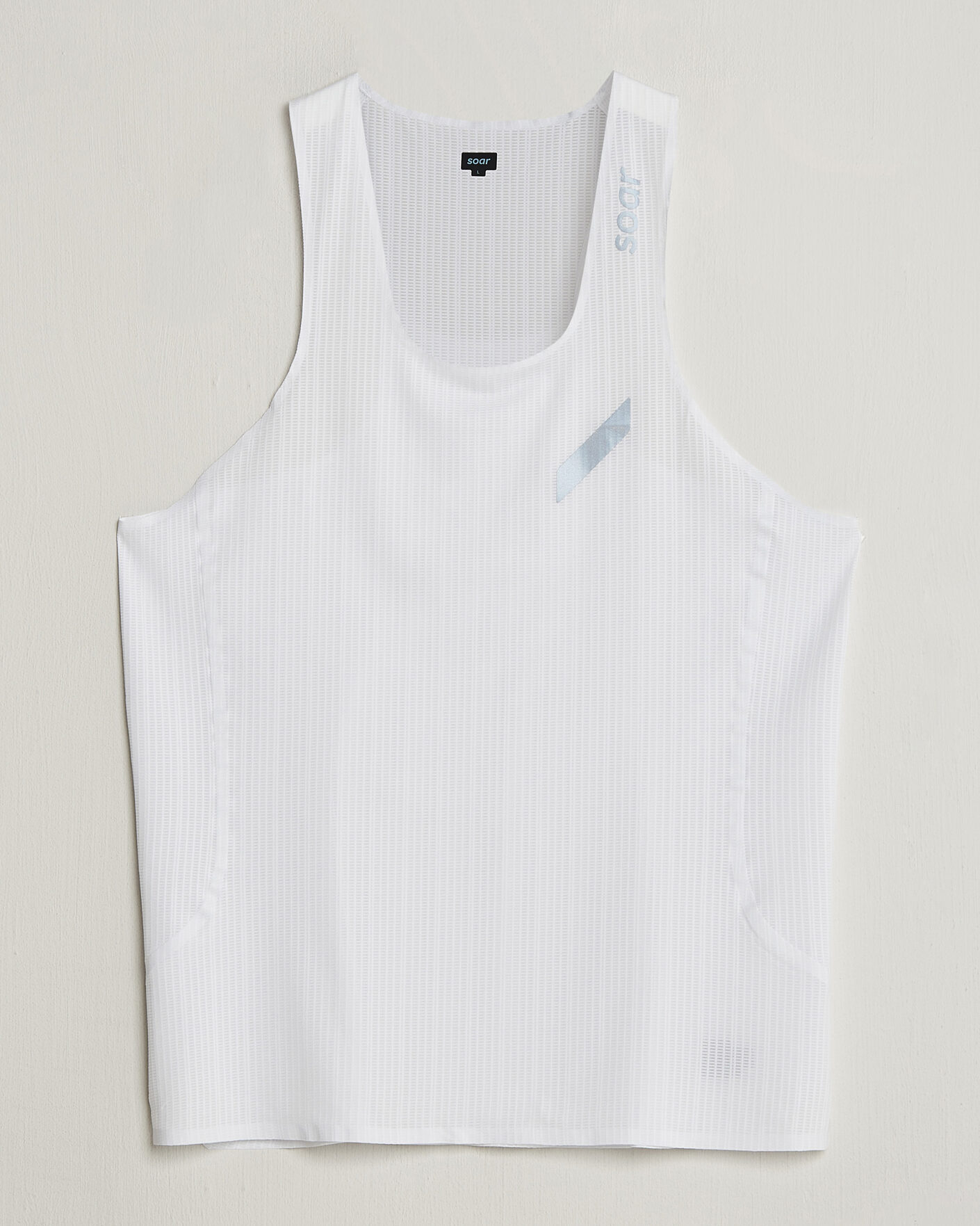 Herr | T-Shirts | SOAR Running | Race Vest White